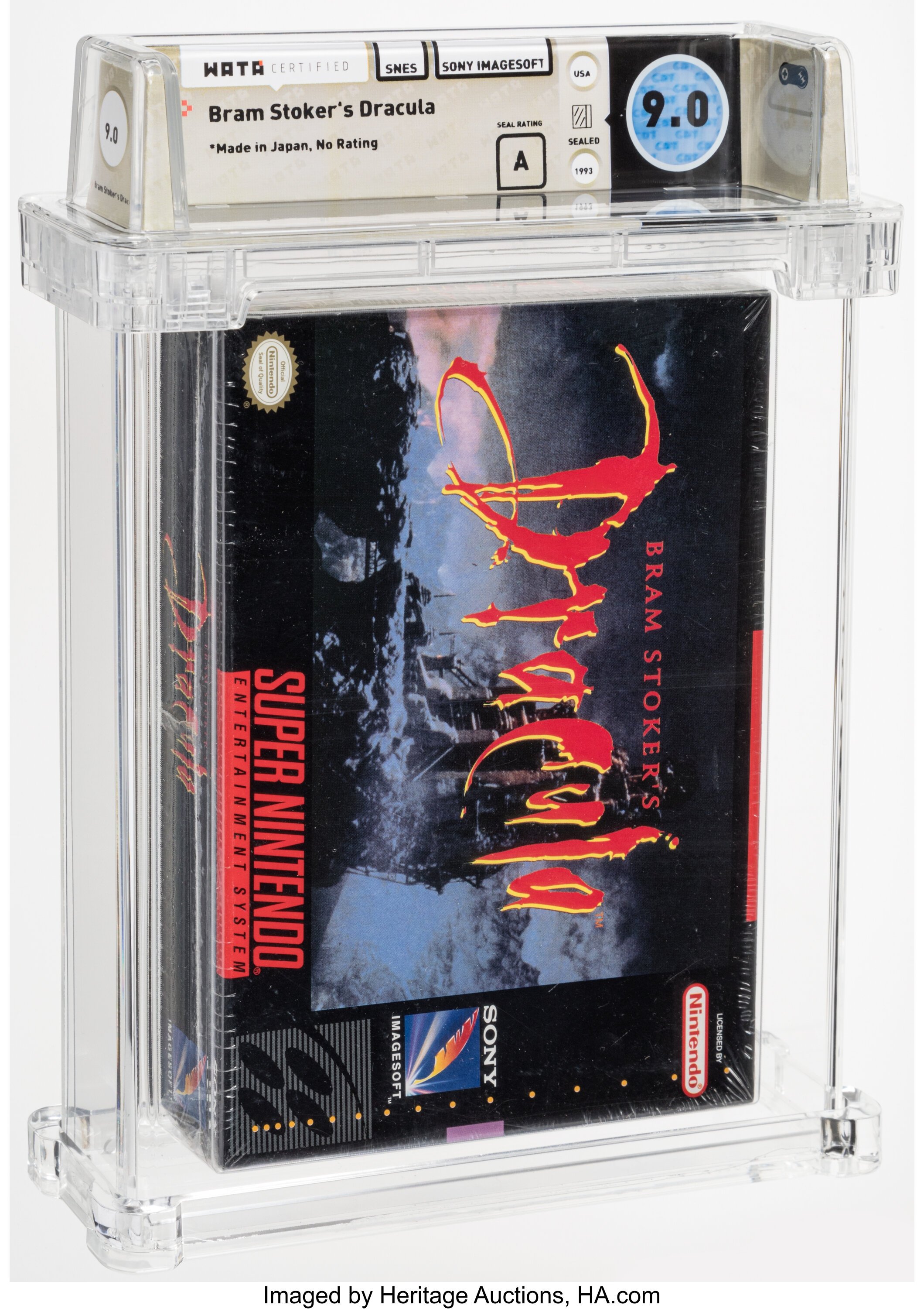 Bram Stoker's Dracula Super Nintendo (SNES): PSA Pop Report + Loose / CIB / Sealed Prices 2026