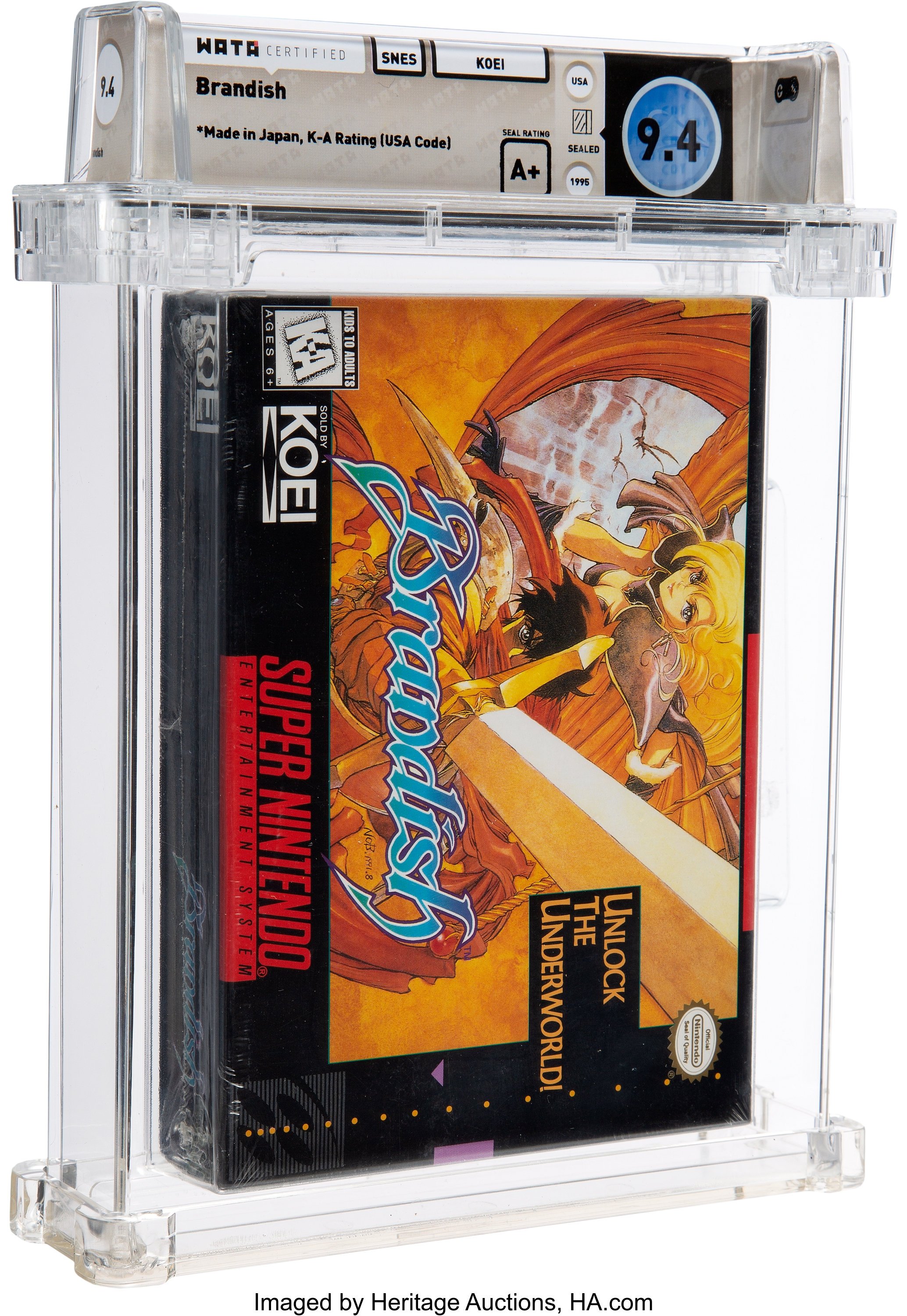 Brandish Super Nintendo (SNES): PSA Pop Report + Loose / CIB / Sealed Prices 2026