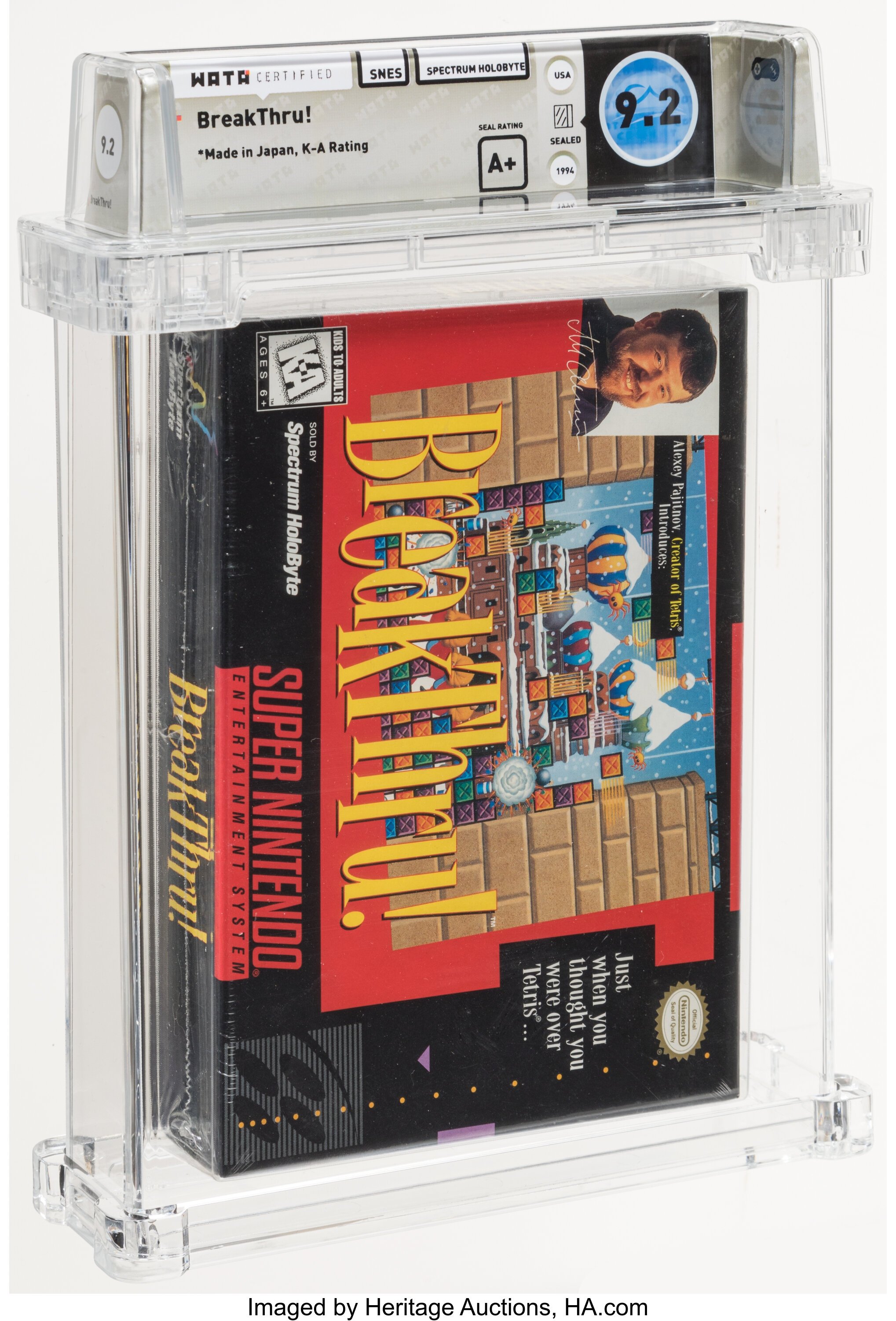 BreakThru! Super Nintendo (SNES): PSA Pop Report + Loose / CIB / Sealed Prices 2026