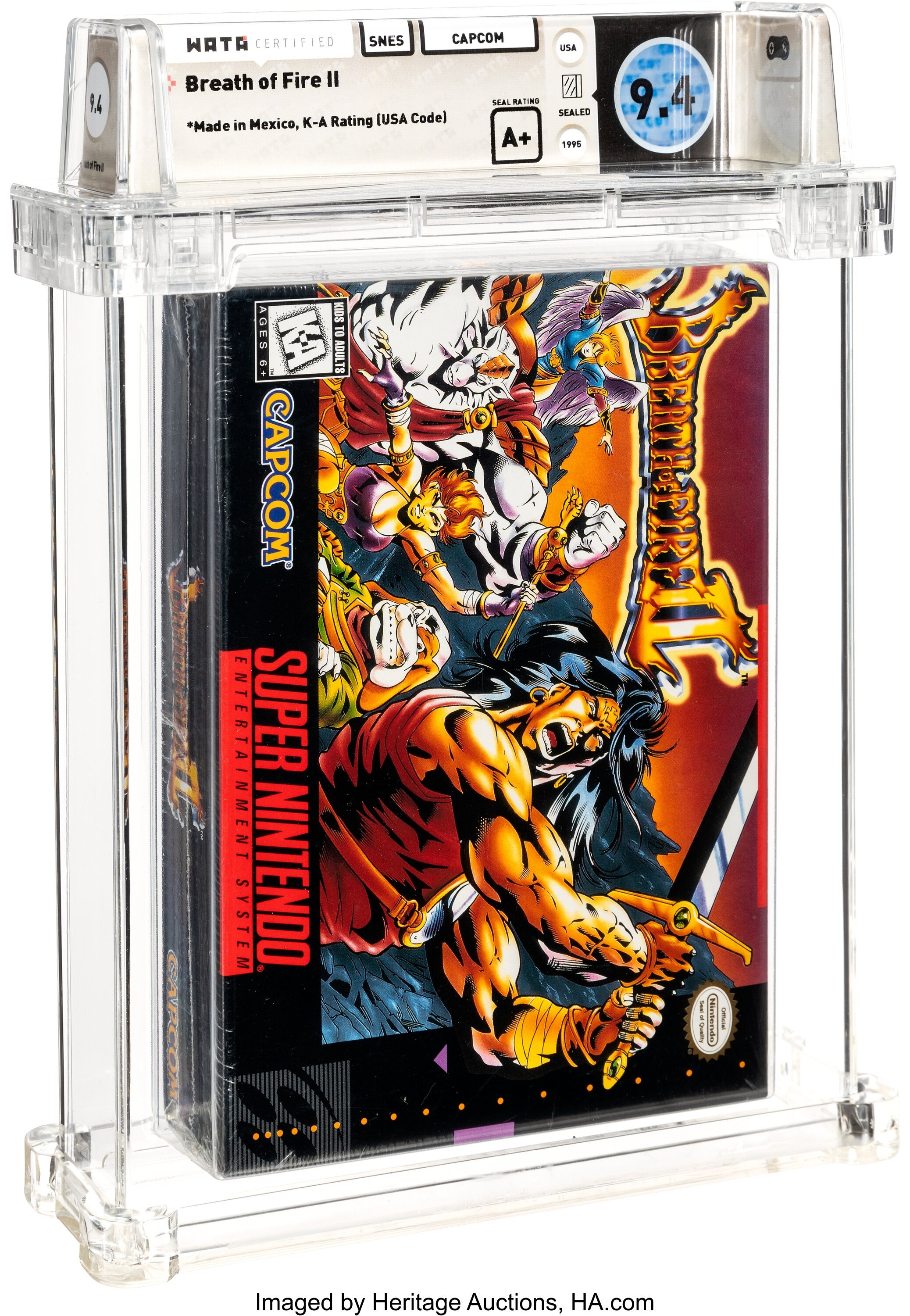 Breath of Fire II Super Nintendo (SNES): PSA Pop Report + Loose / CIB / Sealed Prices 2026