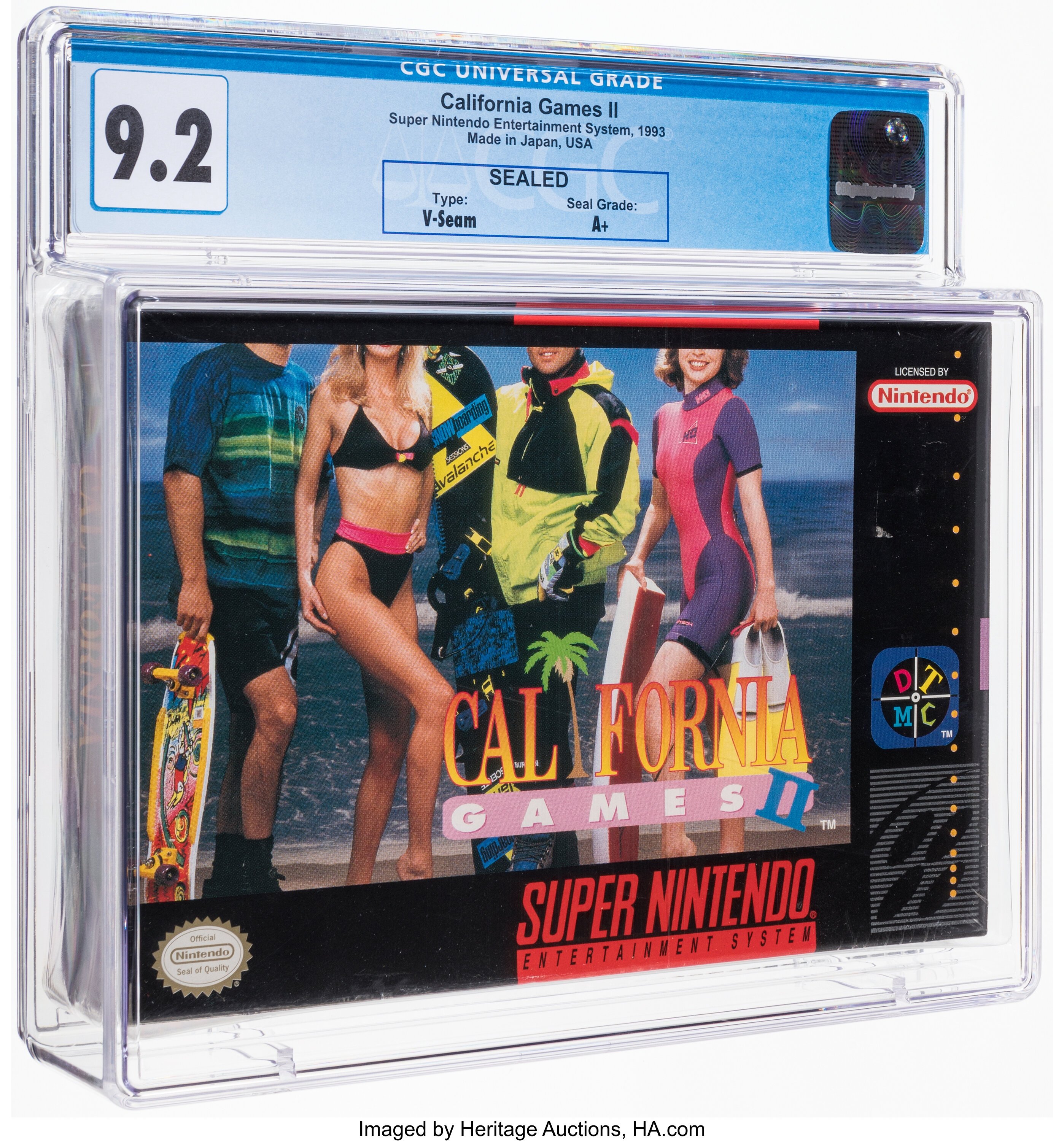 California Games II Super Nintendo (SNES): PSA Pop Report + Loose / CIB / Sealed Prices 2026