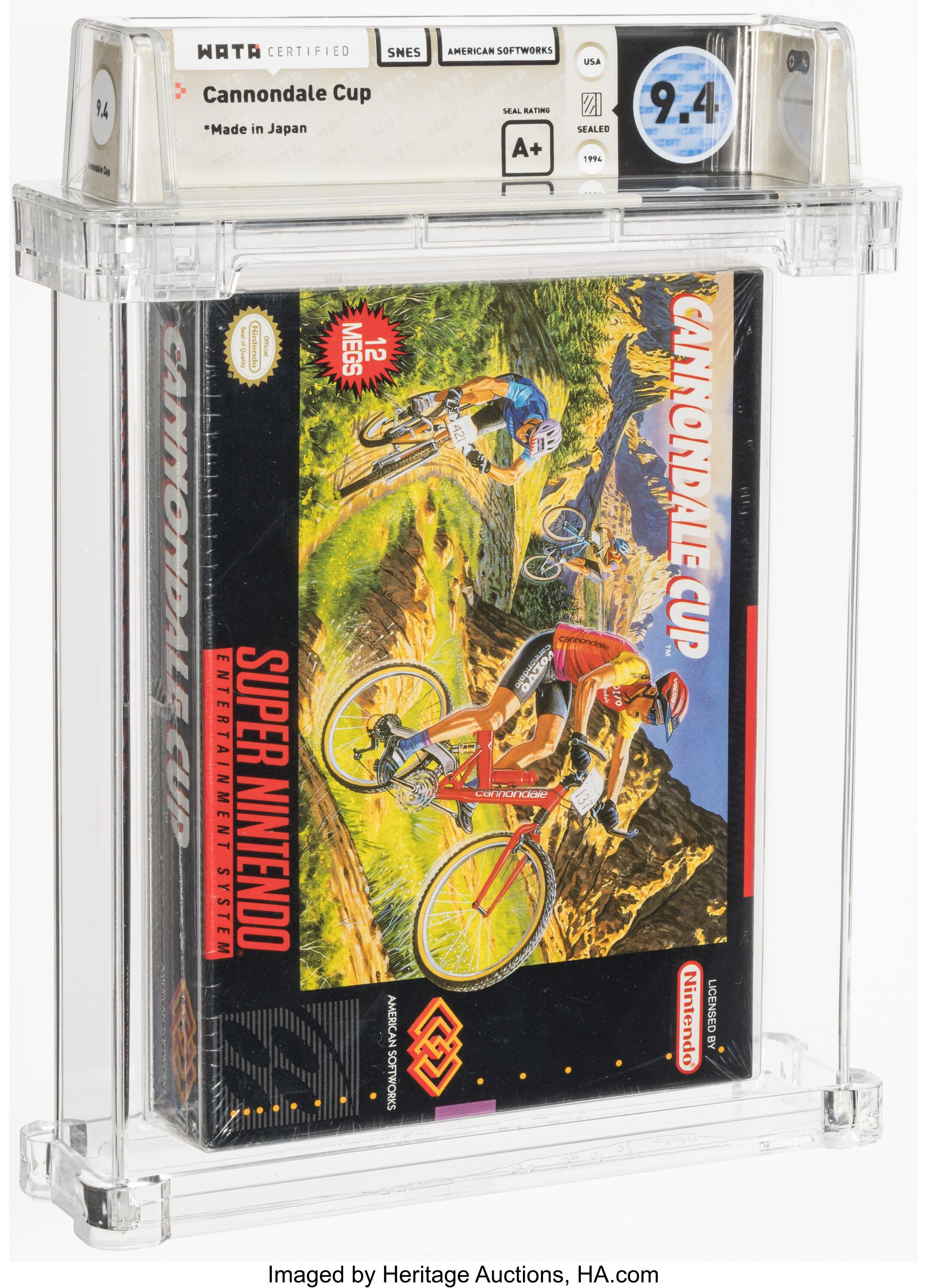 Cannondale Cup Super Nintendo (SNES): PSA Pop Report + Loose / CIB / Sealed Prices 2026