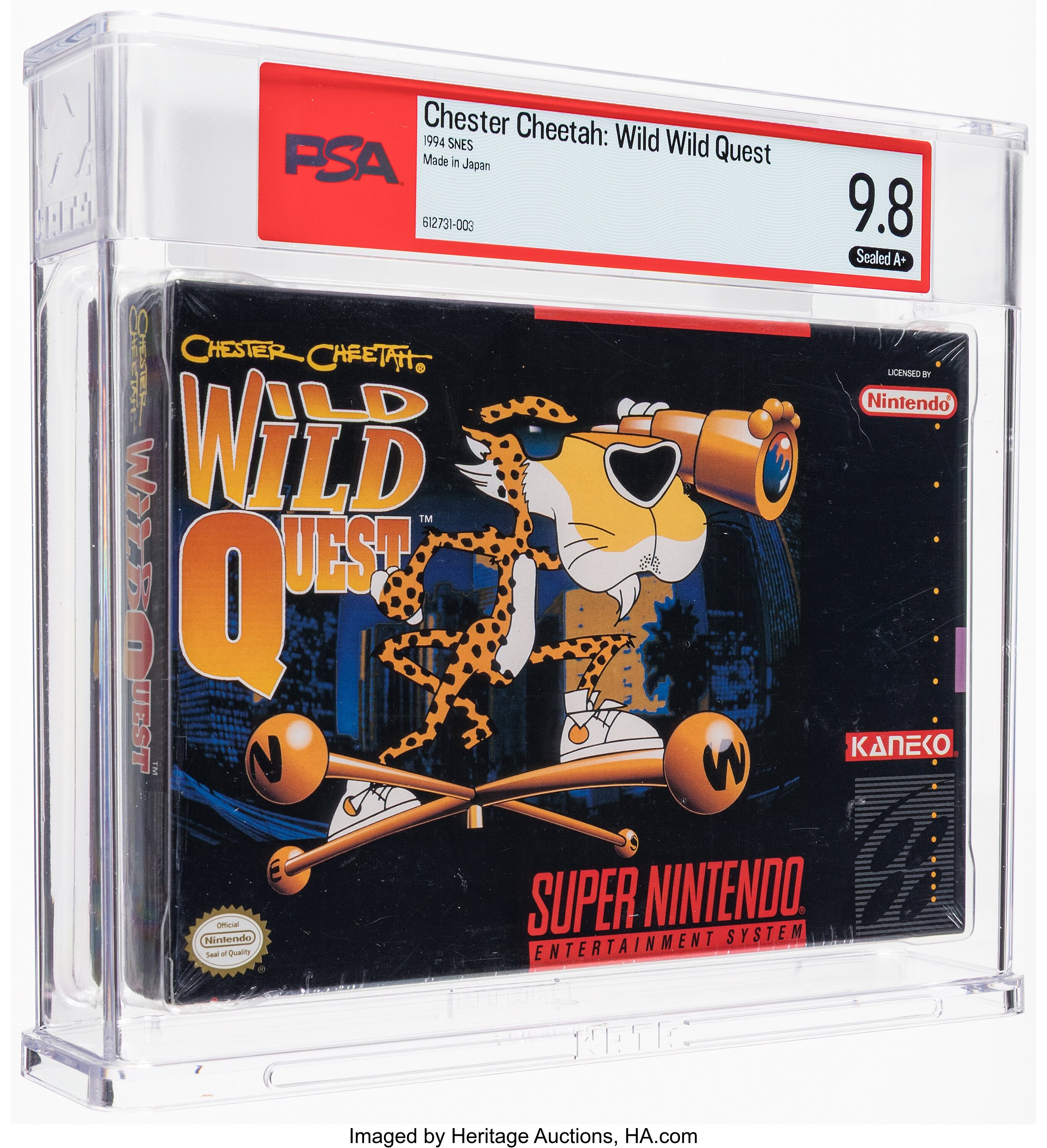 Chester Cheetah: Wild Wild Quest Super Nintendo (SNES): PSA Pop Report + Loose / CIB / Sealed Prices 2026