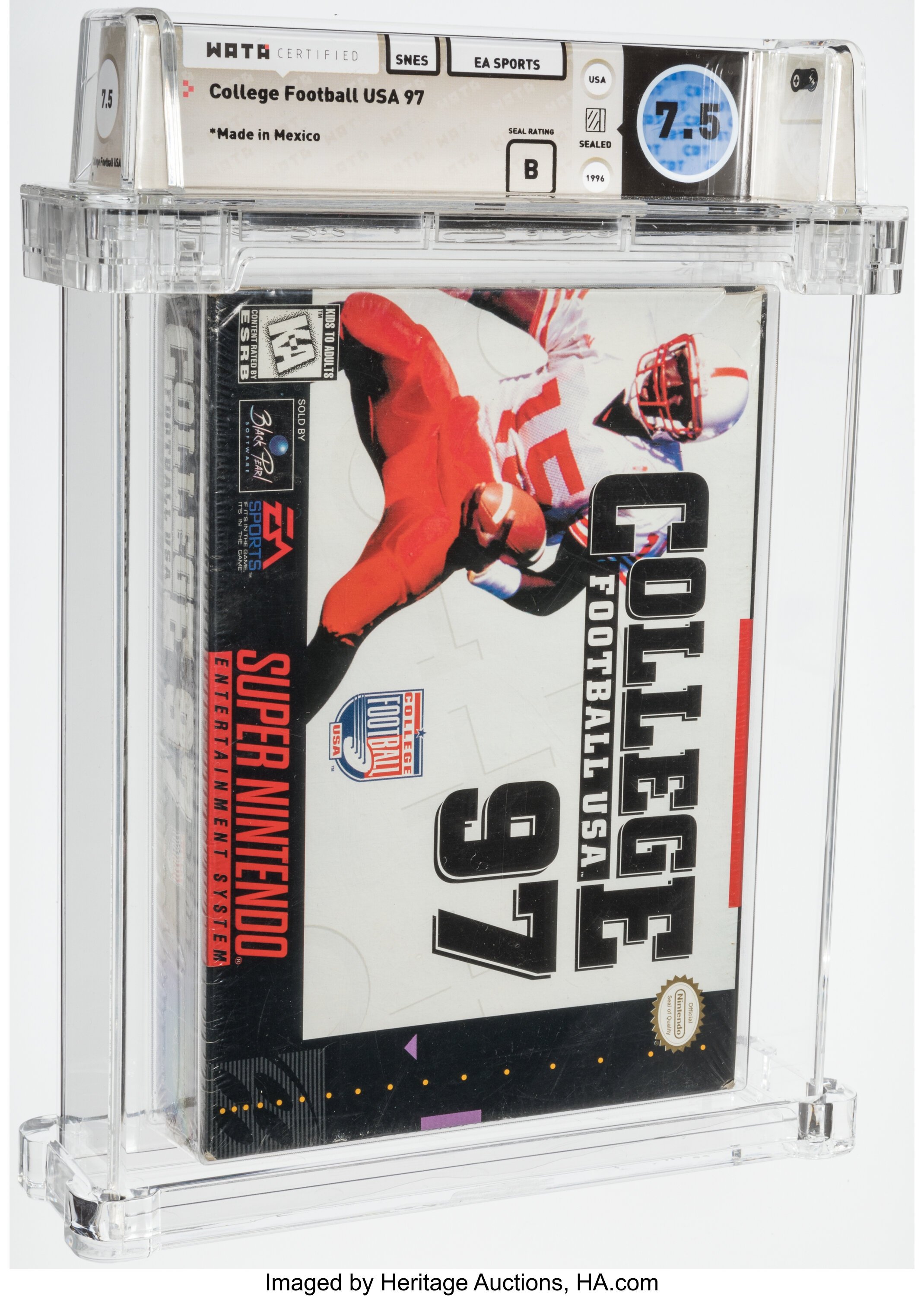 College Football USA 97 Super Nintendo (SNES): PSA Pop Report + Loose / CIB / Sealed Prices 2026
