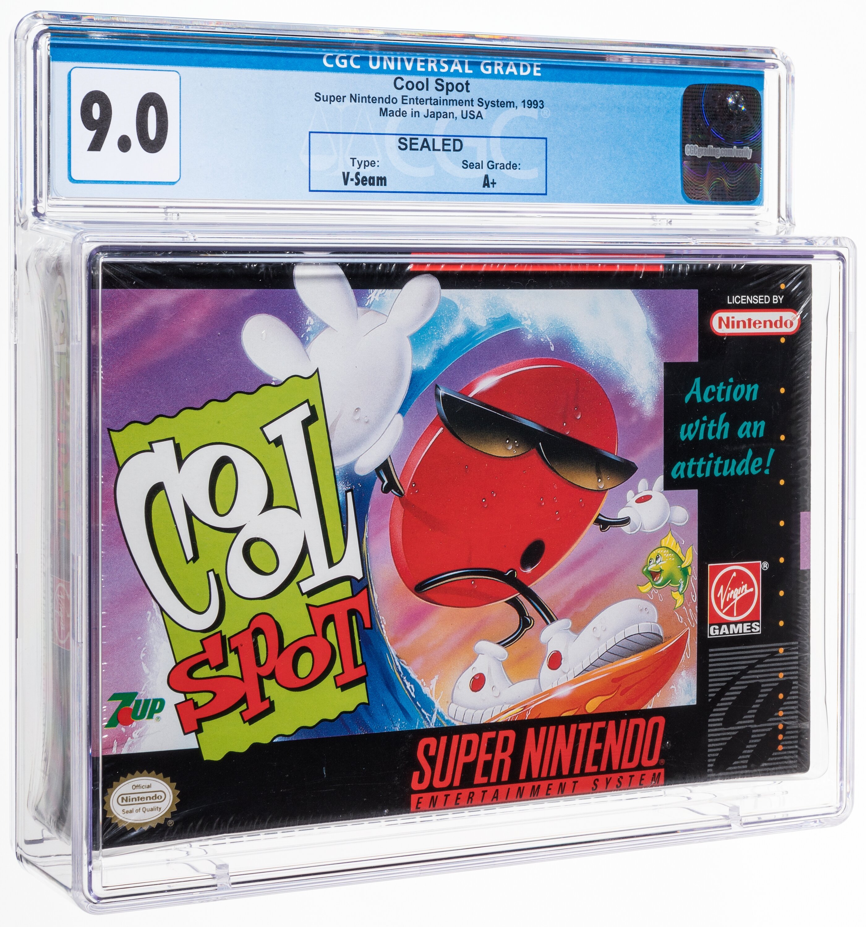 Cool Spot Super Nintendo (SNES): PSA Pop Report + Loose / CIB / Sealed Prices 2026