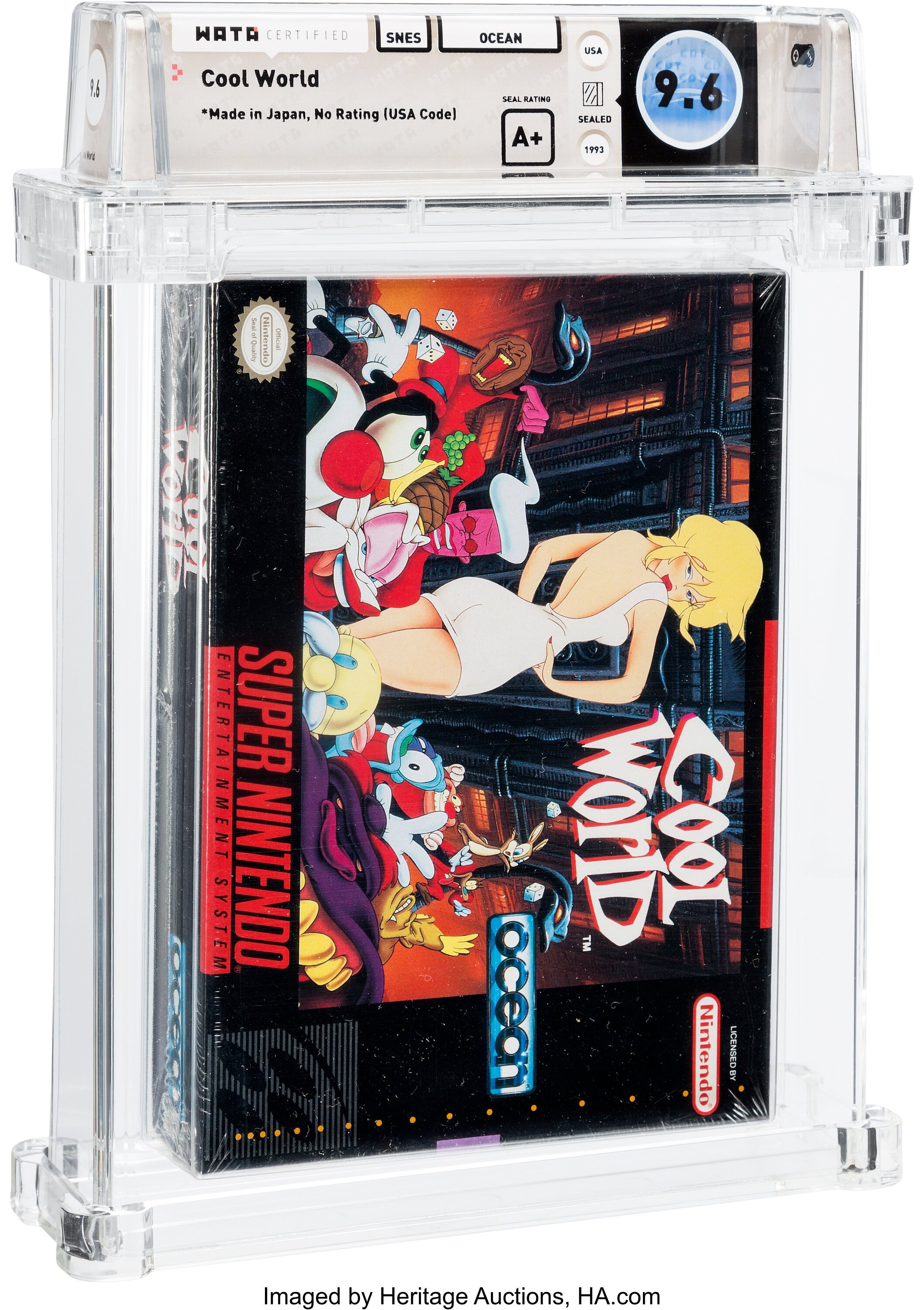 Cool World Super Nintendo (SNES): PSA Pop Report + Loose / CIB / Sealed Prices 2026