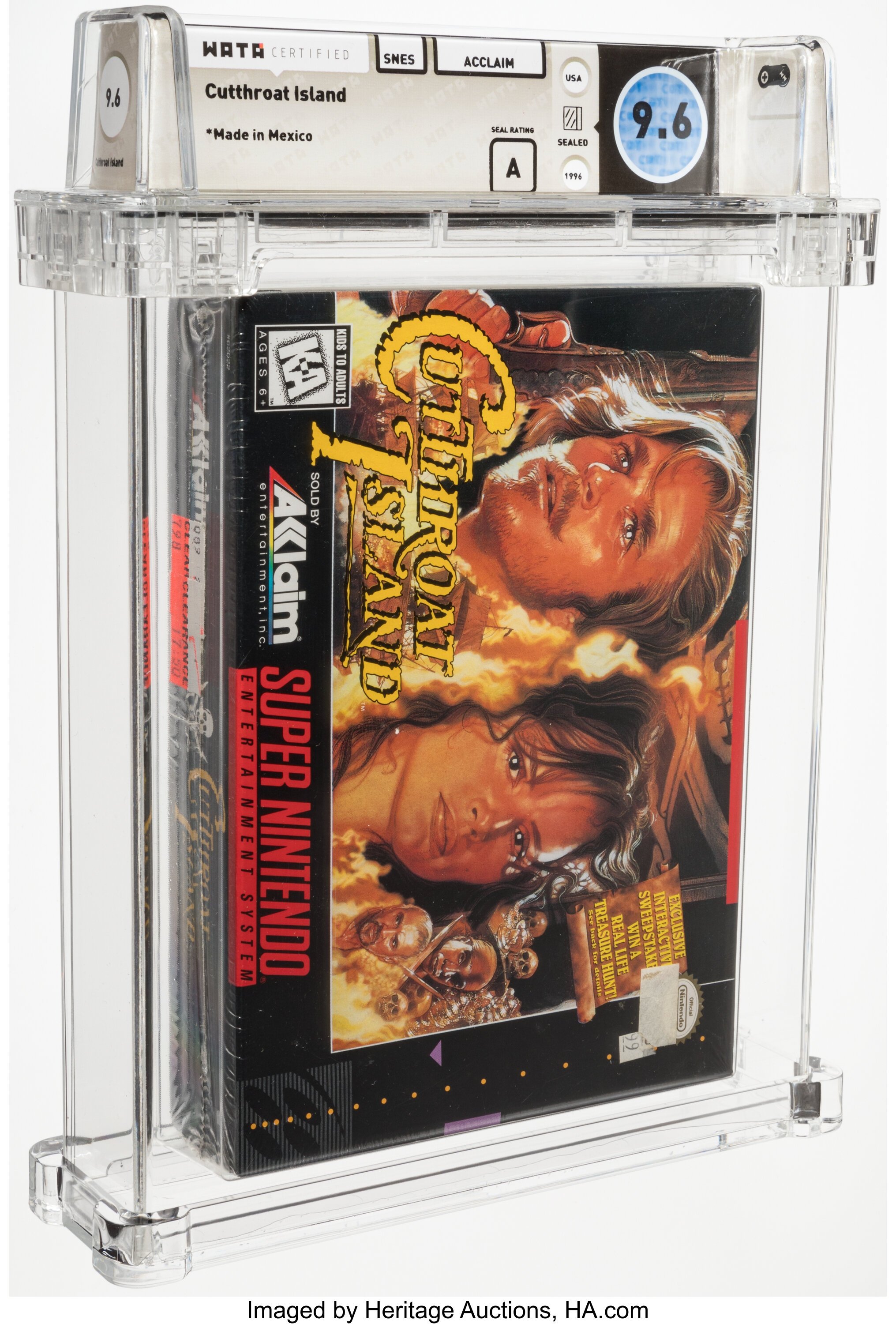 Cutthroat Island Super Nintendo (SNES): PSA Pop Report + Loose / CIB / Sealed Prices 2026