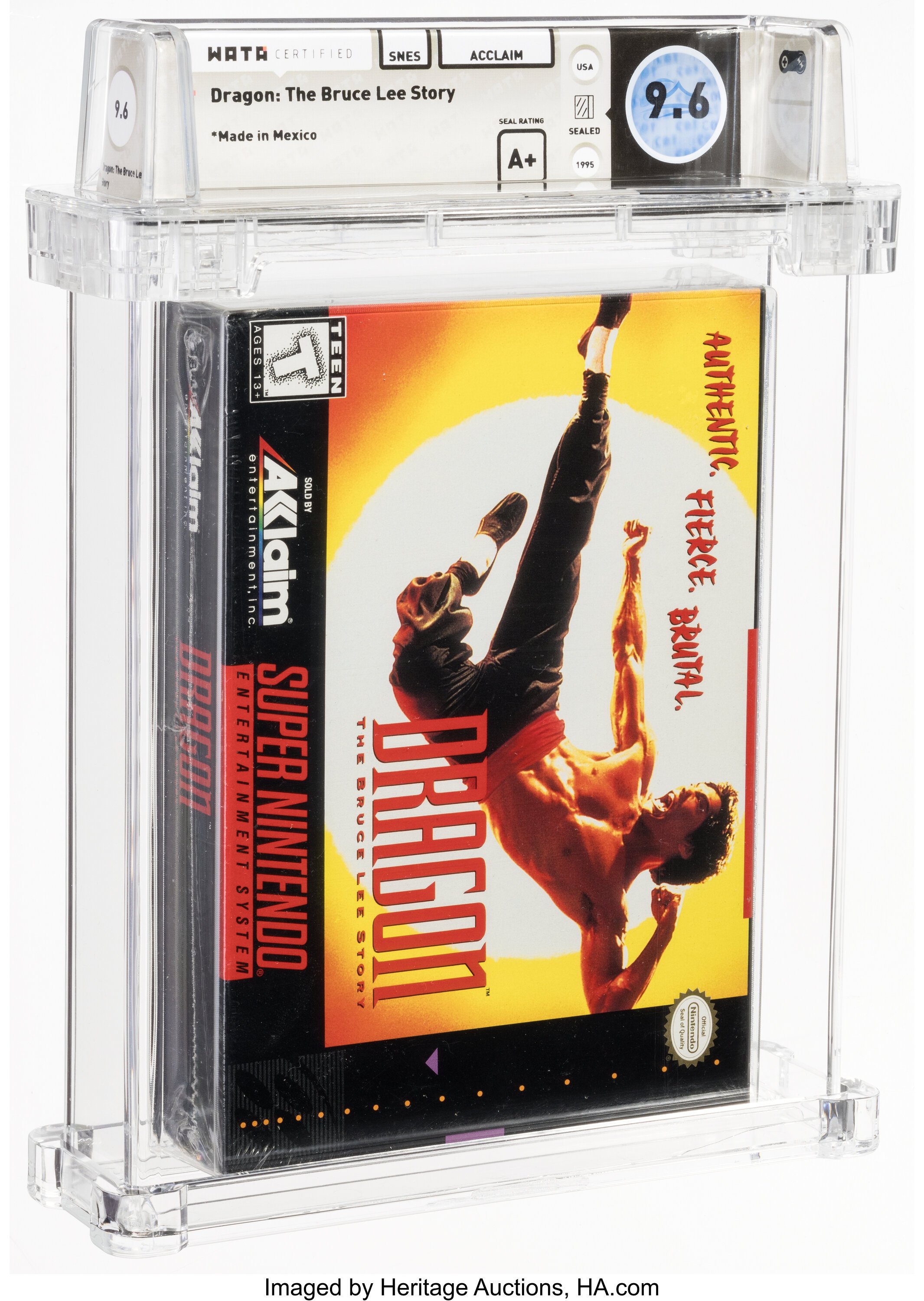 Dragon: The Bruce Lee Story Super Nintendo (SNES): PSA Pop Report + Loose / CIB / Sealed Prices 2026