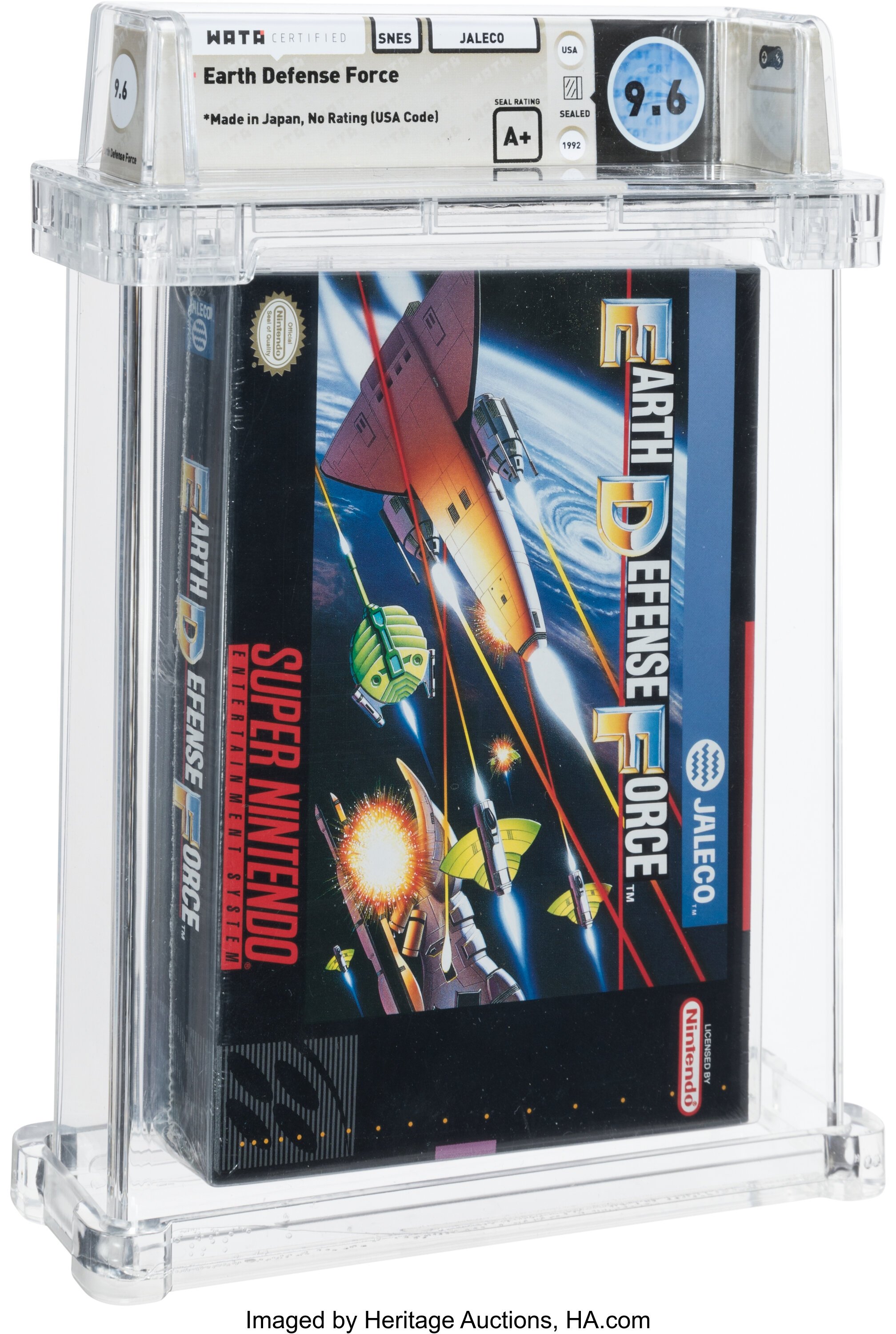 Earth Defense Force Super Nintendo (SNES): PSA Pop Report + Loose / CIB / Sealed Prices 2026