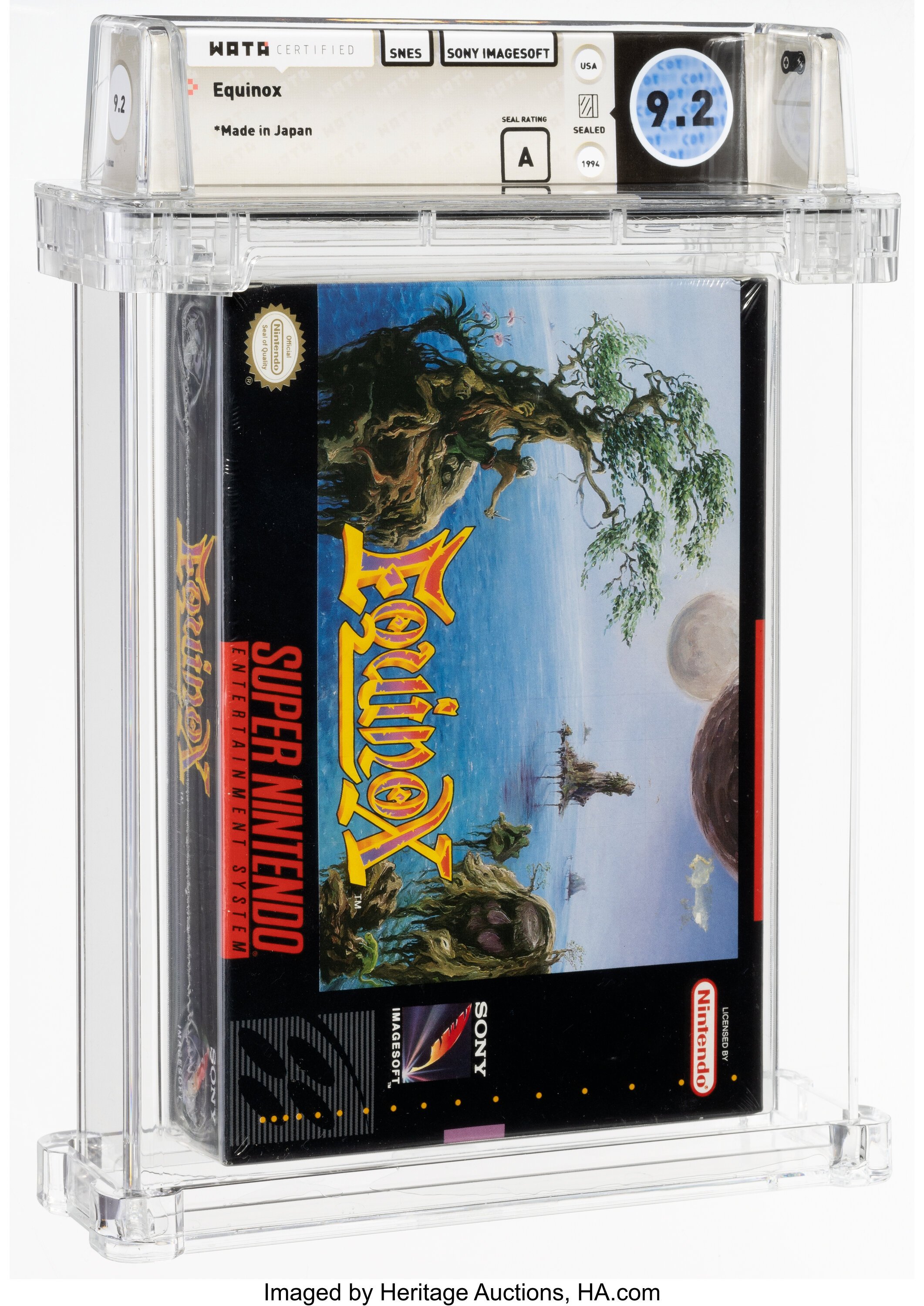 Equinox Super Nintendo (SNES): PSA Pop Report + Loose / CIB / Sealed Prices 2026