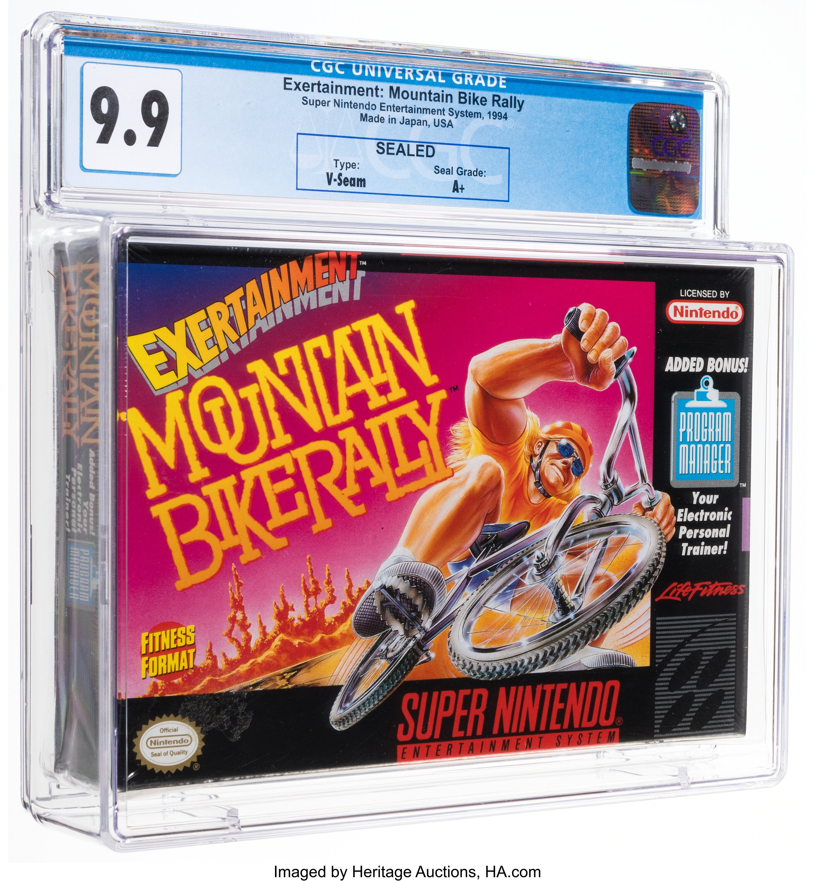 Exertainment: Mountain Bike Rally Super Nintendo (SNES): PSA Pop Report + Loose / CIB / Sealed Prices 2026