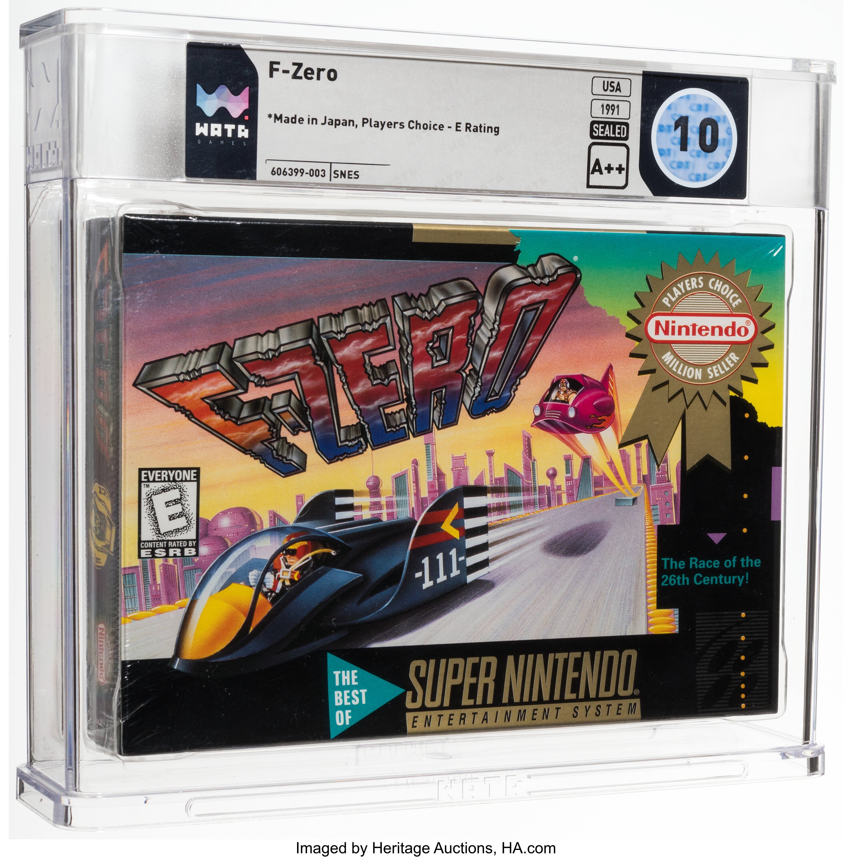 F-Zero Super Nintendo (SNES): PSA Pop Report + Loose / CIB / Sealed Prices 2026