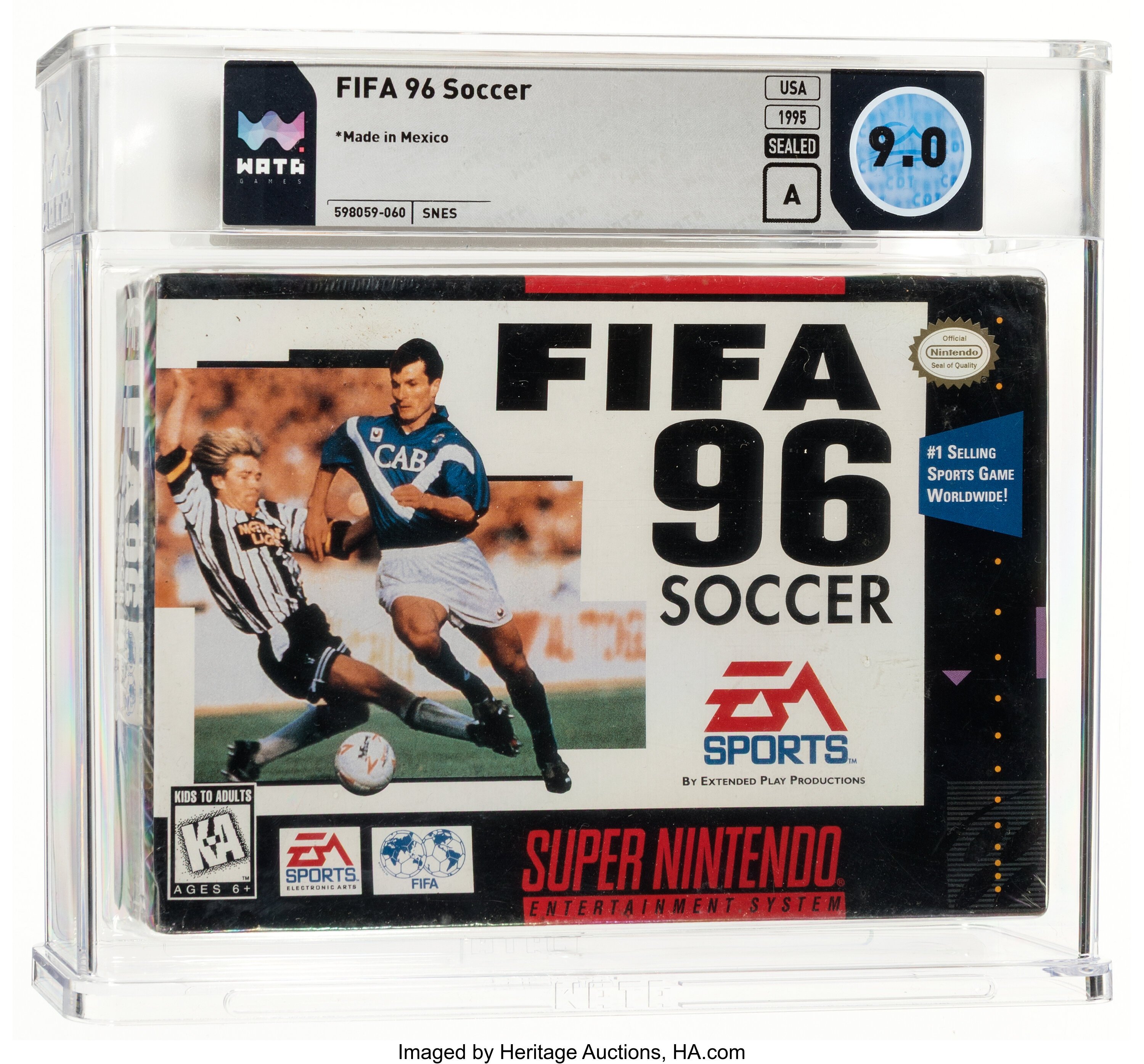 FIFA 96 Soccer Super Nintendo (SNES): PSA Pop Report + Loose / CIB / Sealed Prices 2026