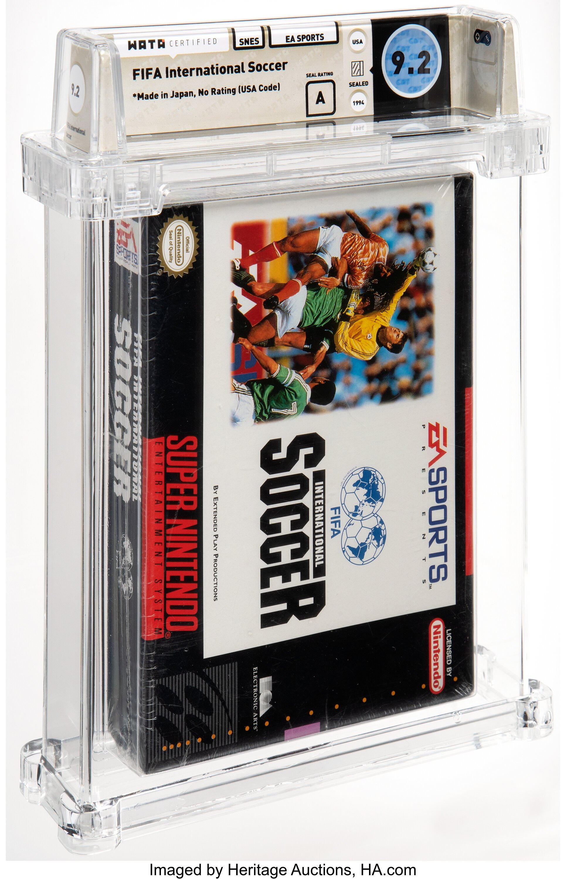 FIFA International Soccer Super Nintendo (SNES): PSA Pop Report + Loose / CIB / Sealed Prices 2026