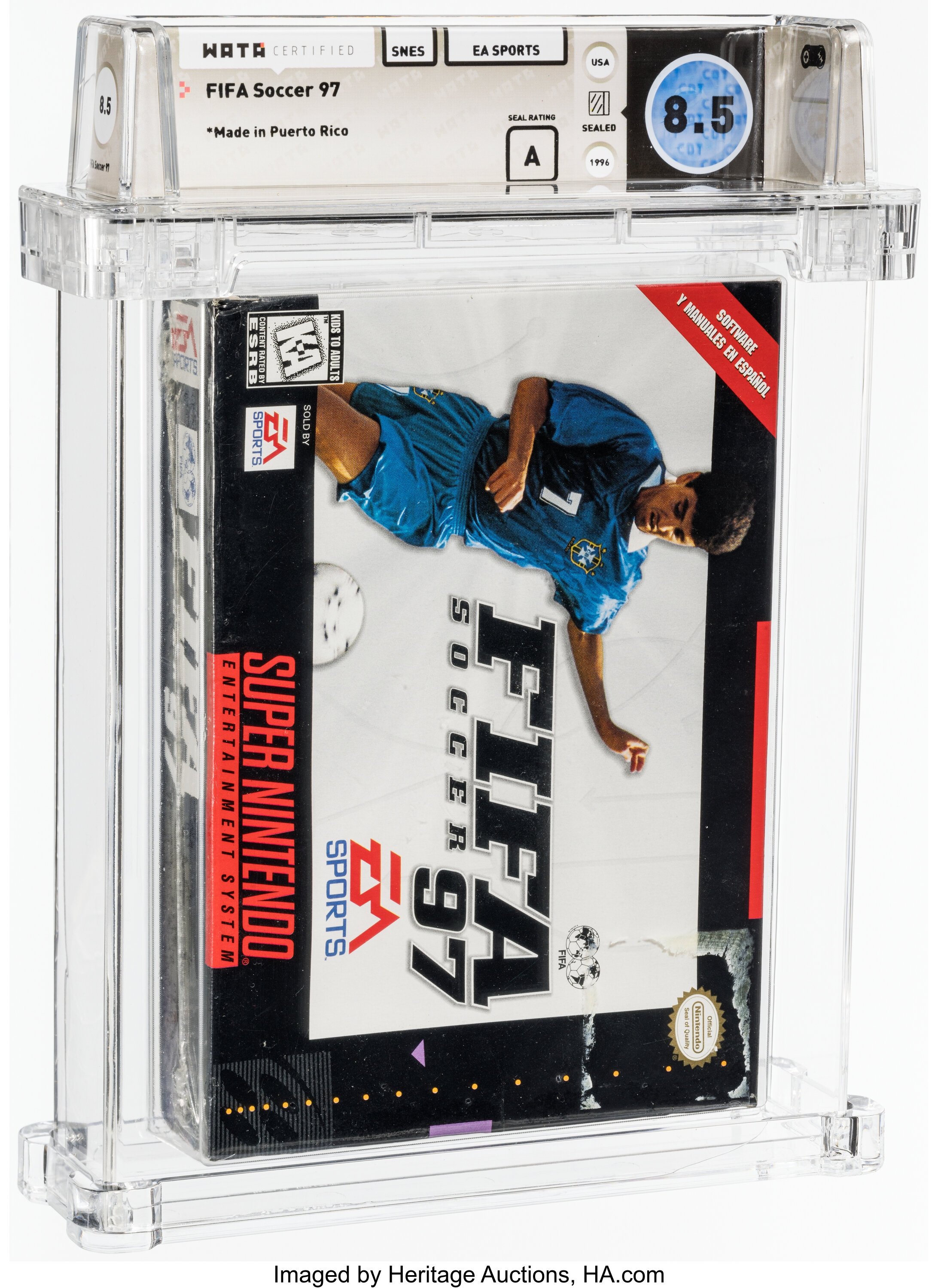 FIFA Soccer 97 Super Nintendo (SNES): PSA Pop Report + Loose / CIB / Sealed Prices 2026