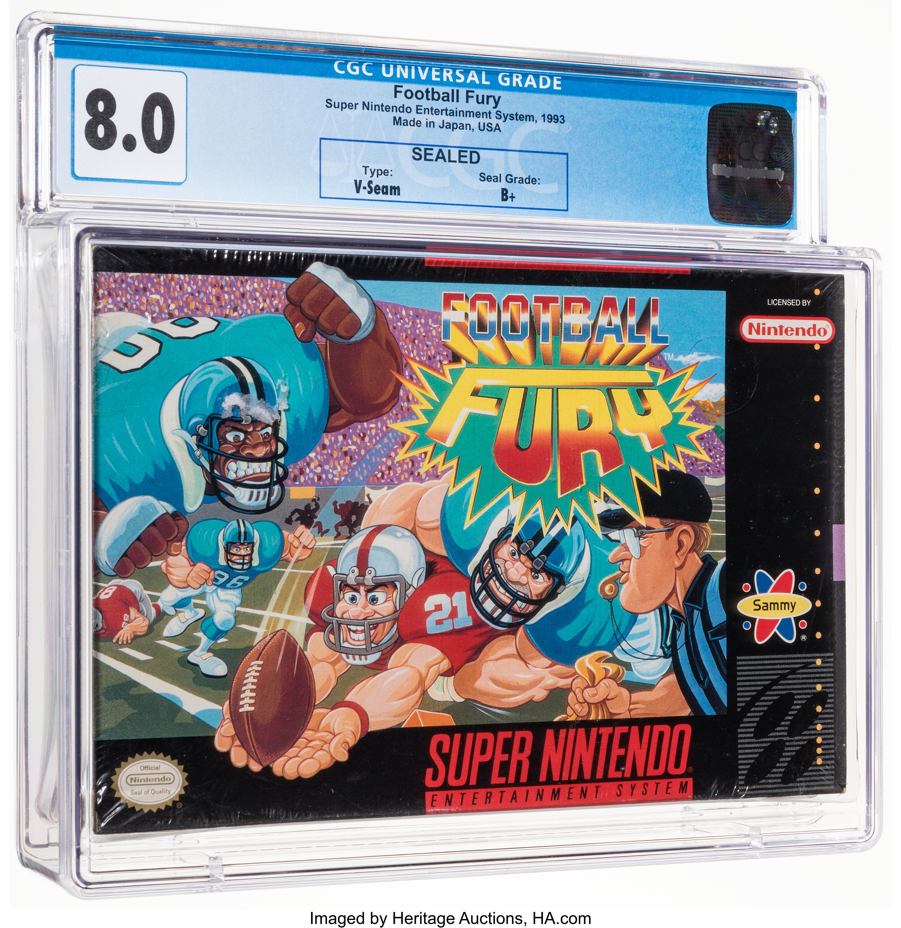 Football Fury Super Nintendo (SNES): PSA Pop Report + Loose / CIB / Sealed Prices 2026