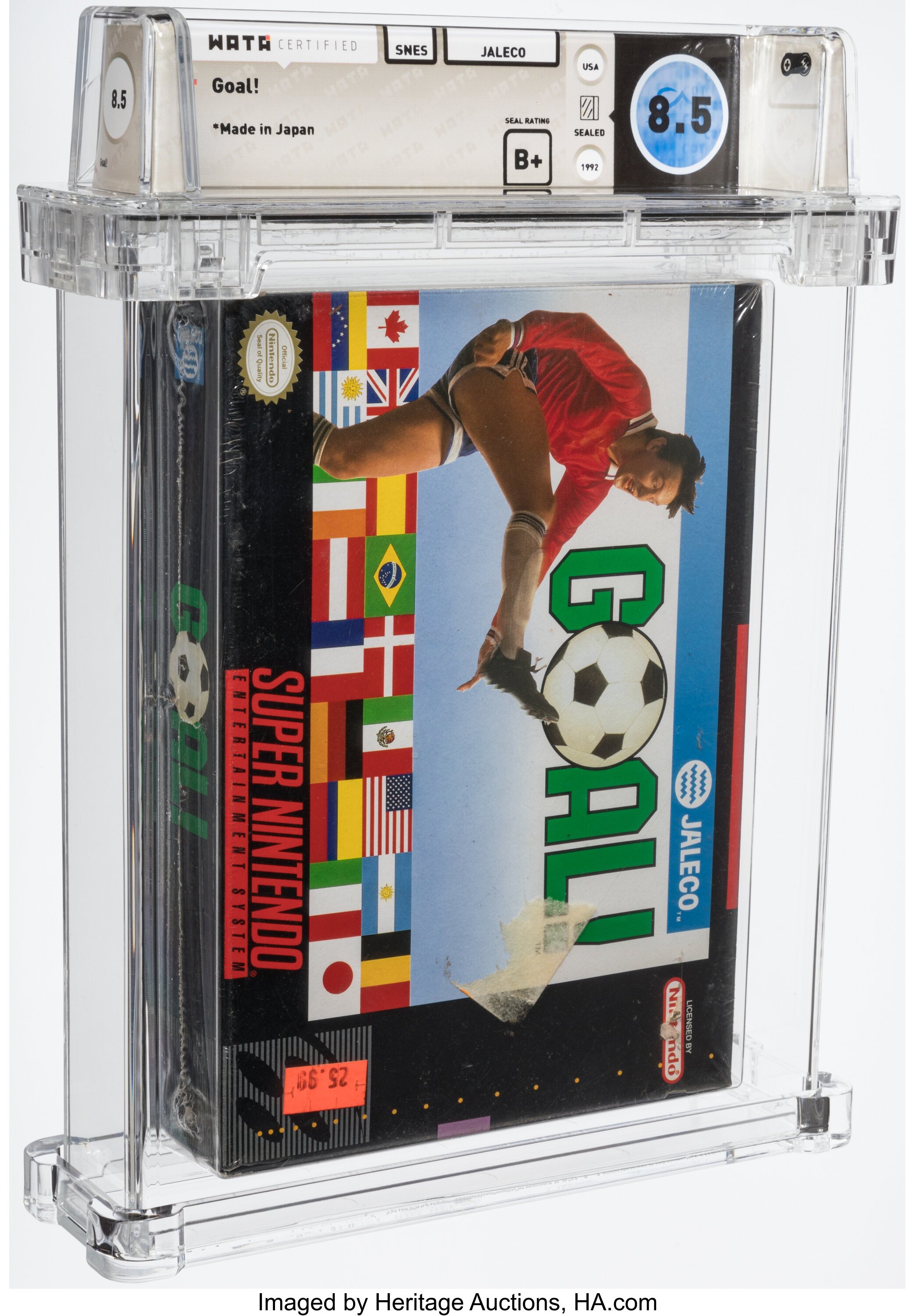 Goal! Super Nintendo (SNES): PSA Pop Report + Loose / CIB / Sealed Prices 2026