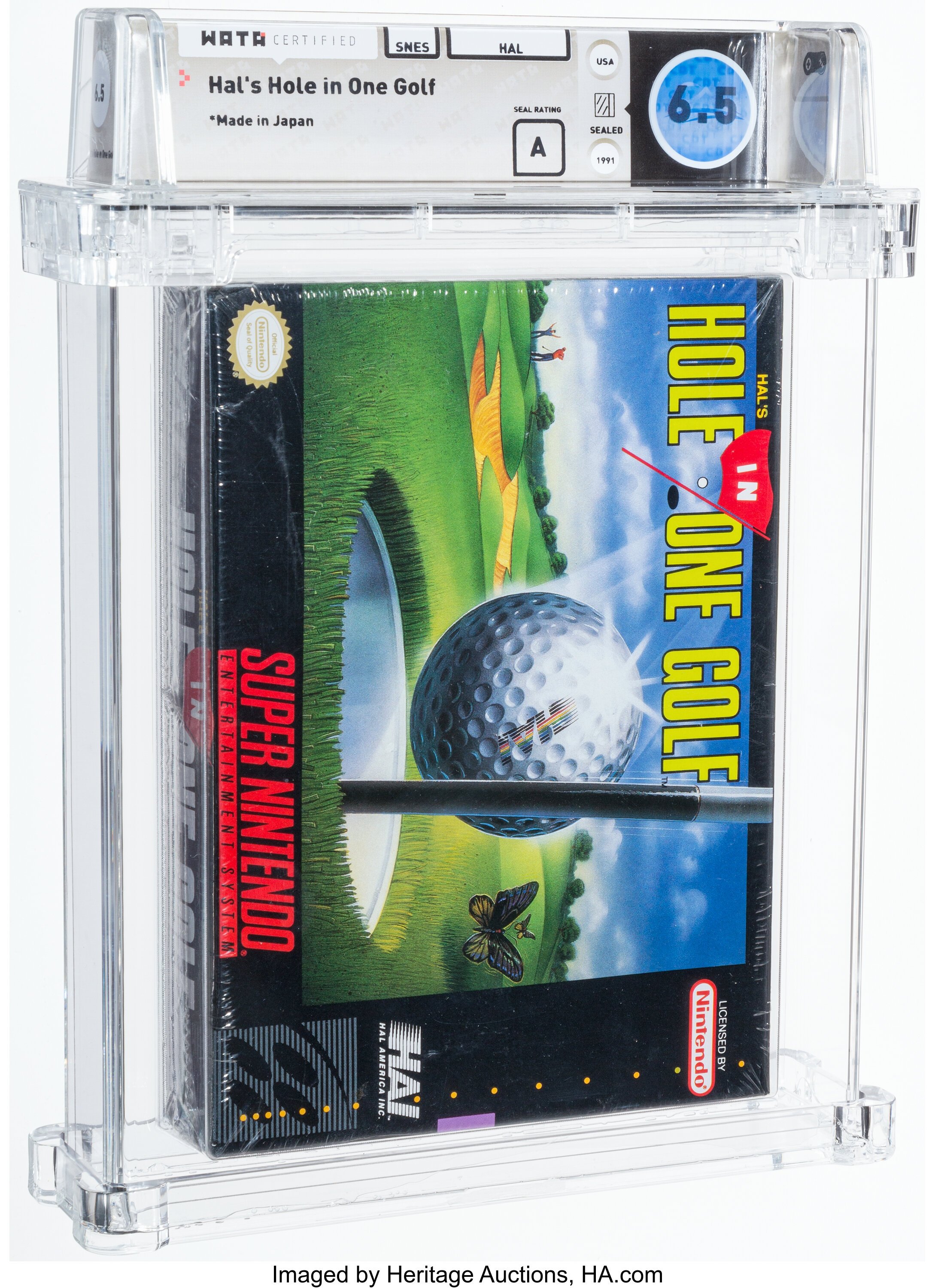 Hal's Hole in One Golf Super Nintendo (SNES): PSA Pop Report + Loose / CIB / Sealed Prices 2026