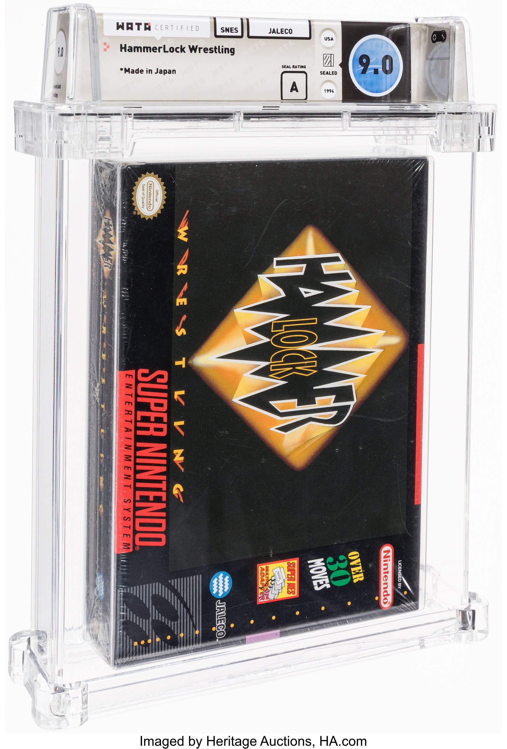 HammerLock Wrestling Super Nintendo (SNES): PSA Pop Report + Loose / CIB / Sealed Prices 2026