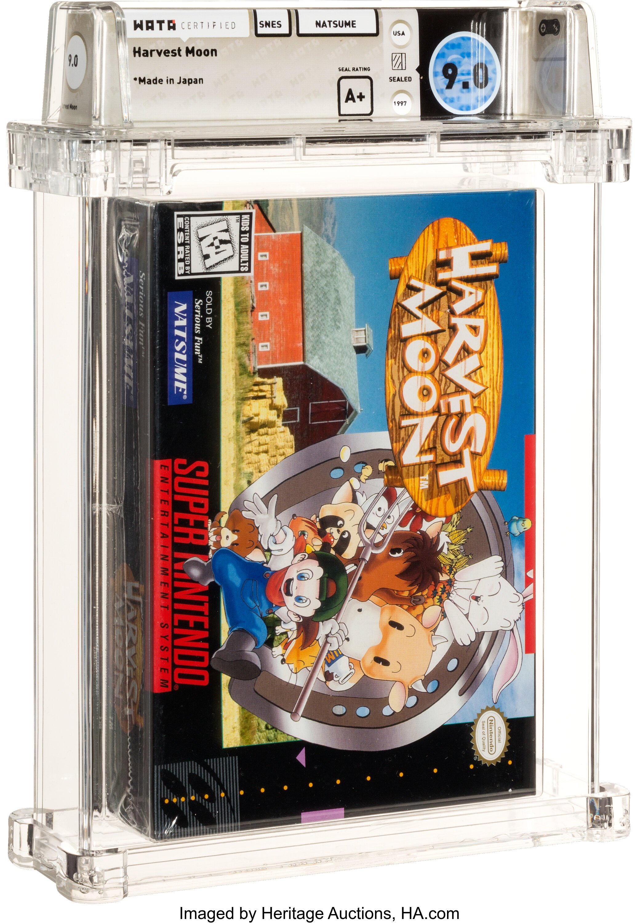 Harvest Moon Super Nintendo (SNES): PSA Pop Report + Loose / CIB / Sealed Prices 2026