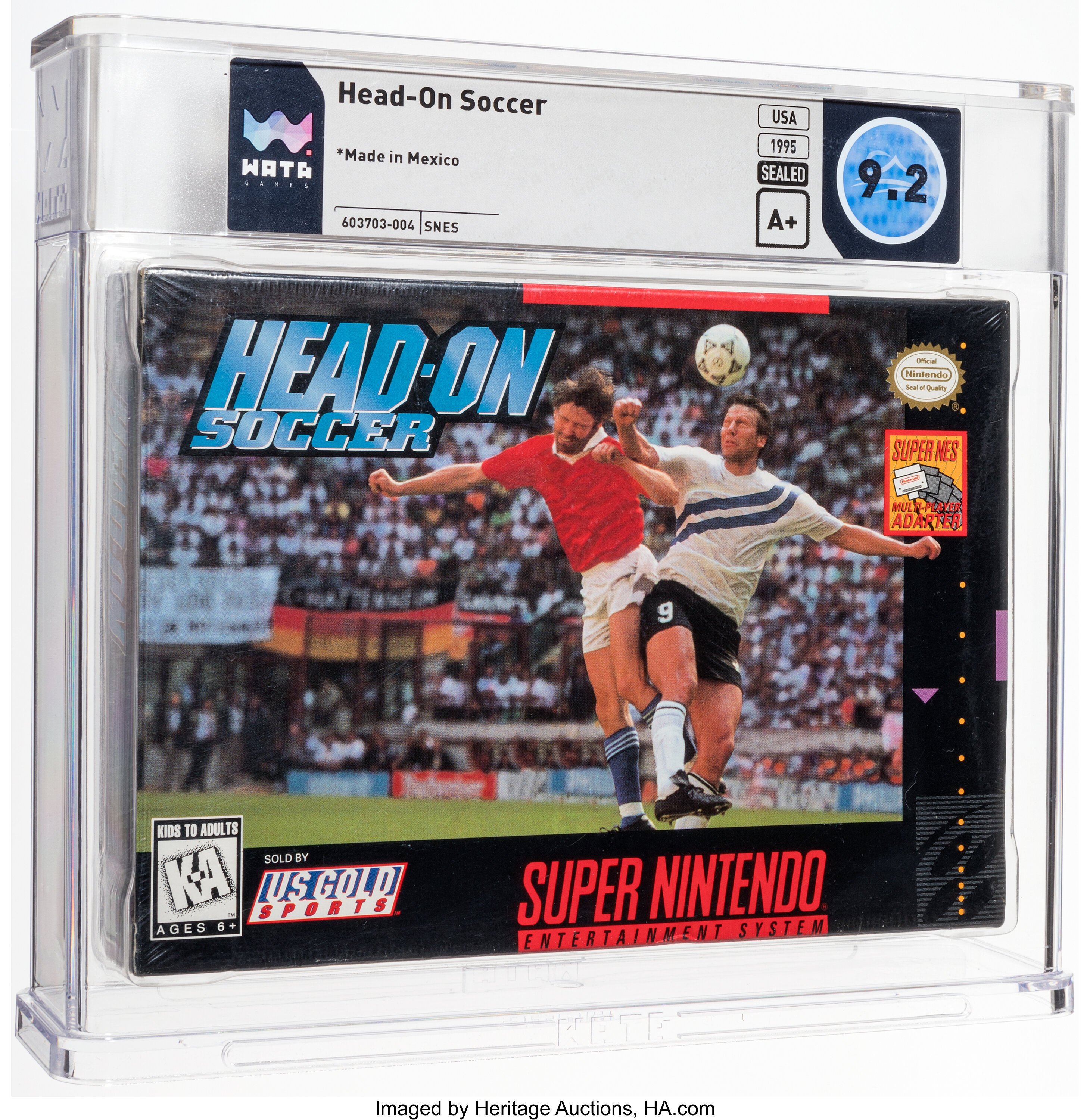Head-On Soccer Super Nintendo (SNES): PSA Pop Report + Loose / CIB / Sealed Prices 2026
