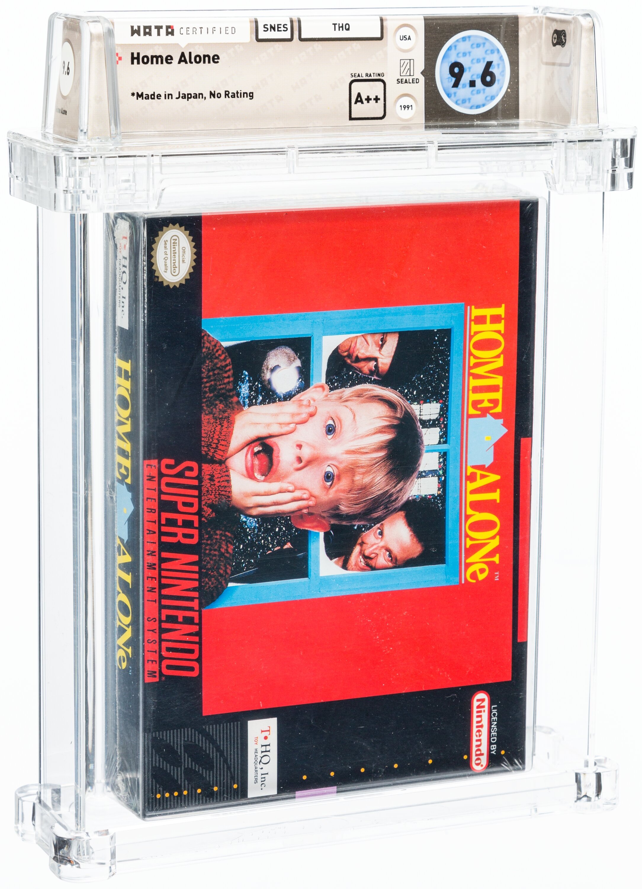 Home Alone Super Nintendo (SNES): PSA Pop Report + Loose / CIB / Sealed Prices 2026