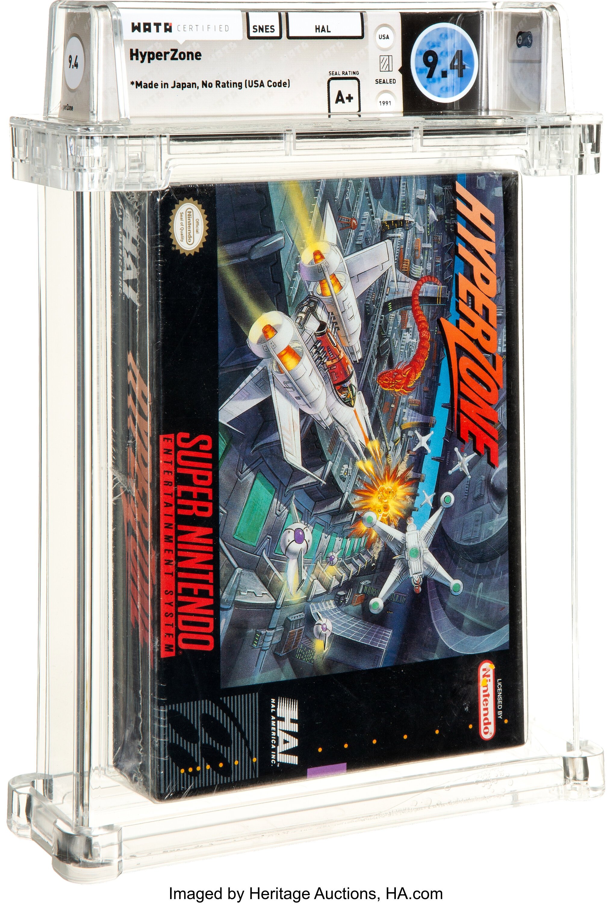 HyperZone Super Nintendo (SNES): PSA Pop Report + Loose / CIB / Sealed Prices 2026
