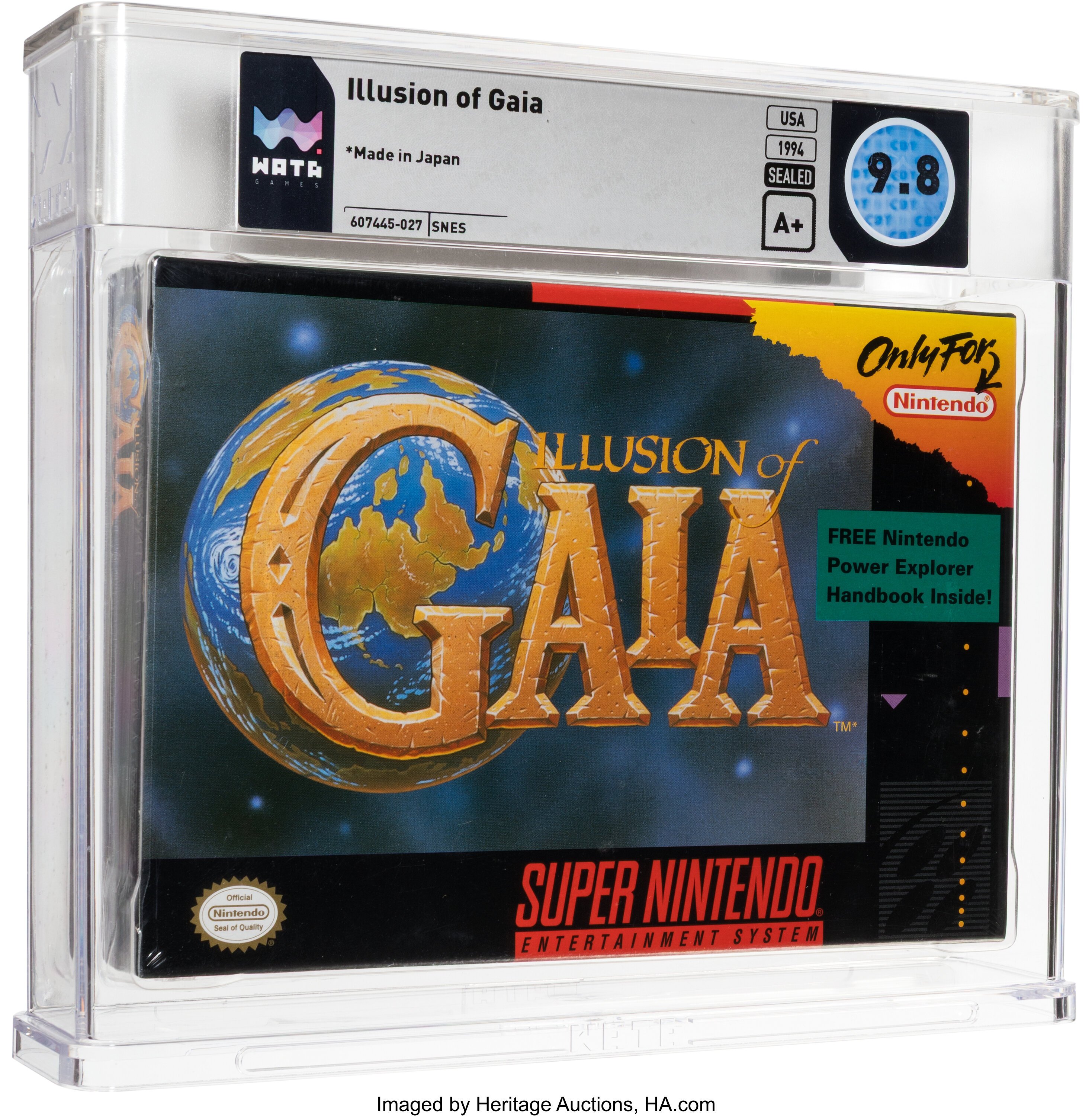 Illusion of Gaia Super Nintendo (SNES): PSA Pop Report + Loose / CIB / Sealed Prices 2026