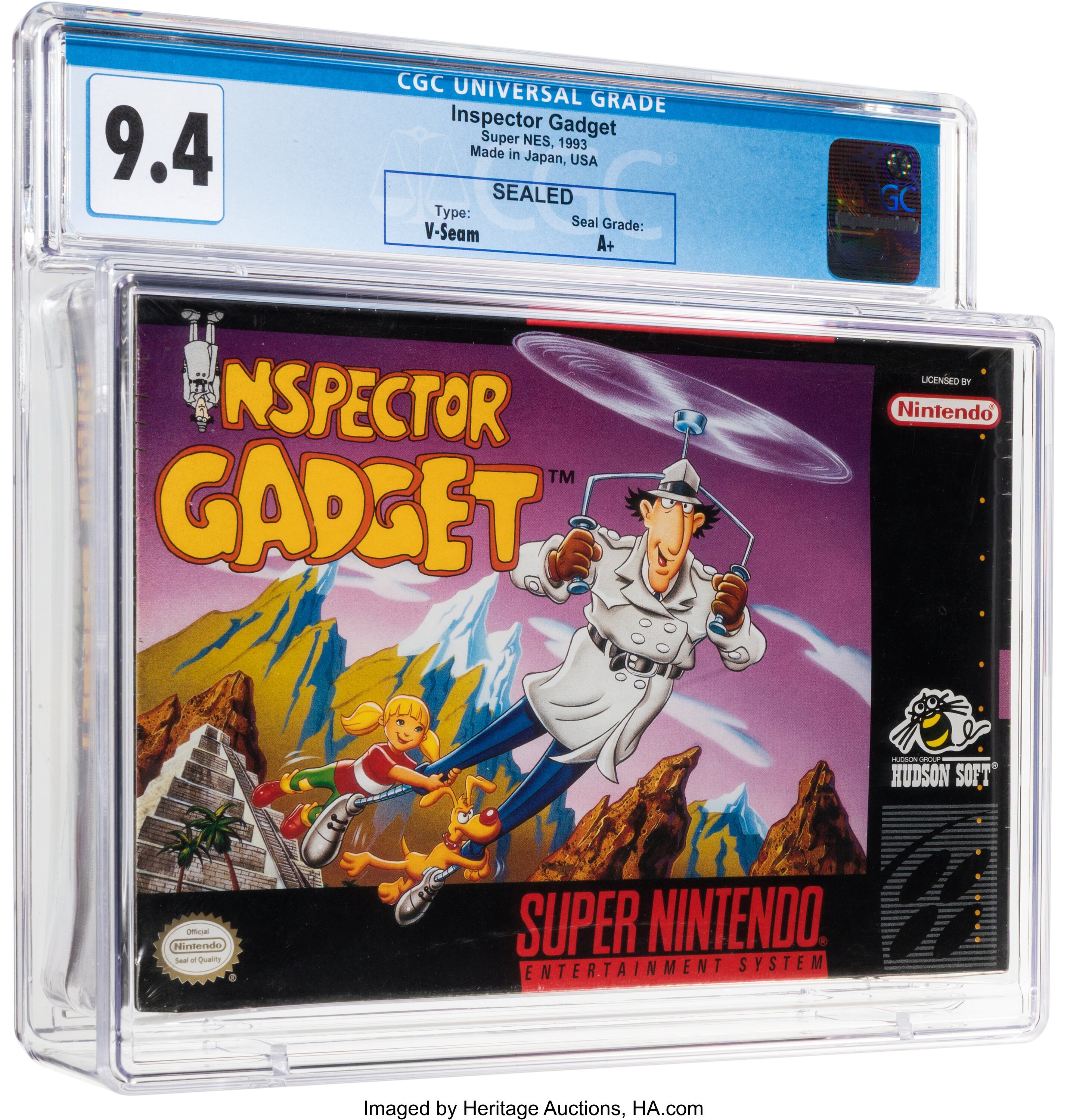 Inspector Gadget Super Nintendo (SNES): PSA Pop Report + Loose / CIB / Sealed Prices 2026