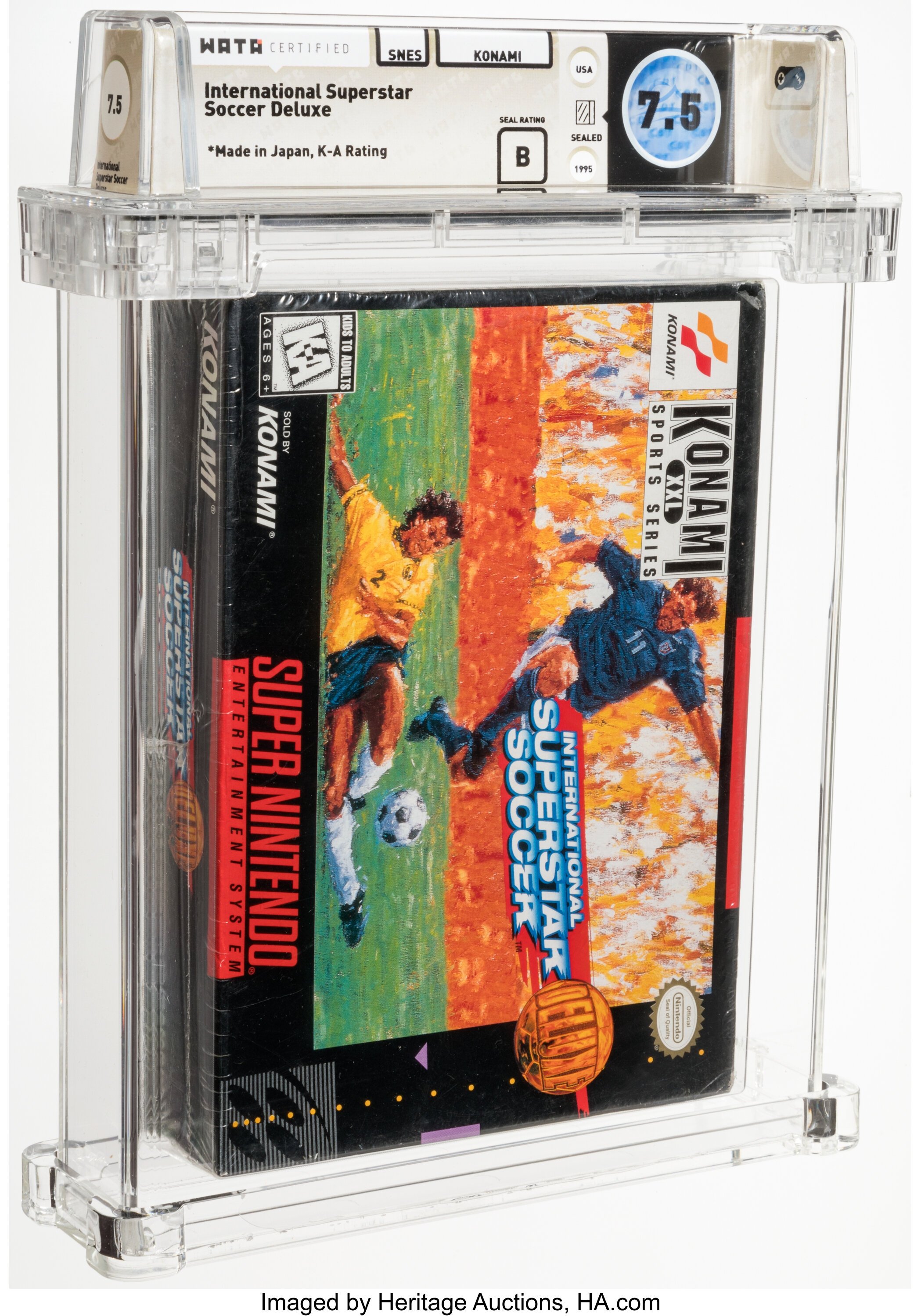 International Superstar Soccer Deluxe Super Nintendo (SNES): PSA Pop Report + Loose / CIB / Sealed Prices 2026
