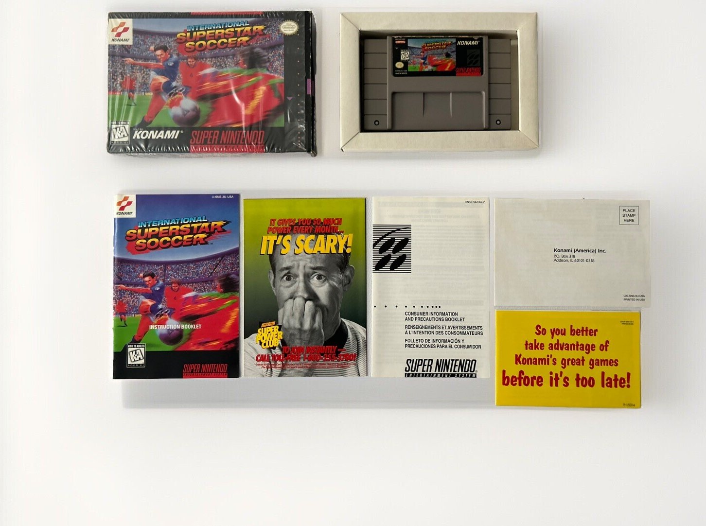 International Superstar Soccer Super Nintendo (SNES): PSA Pop Report + Loose / CIB / Sealed Prices 2026