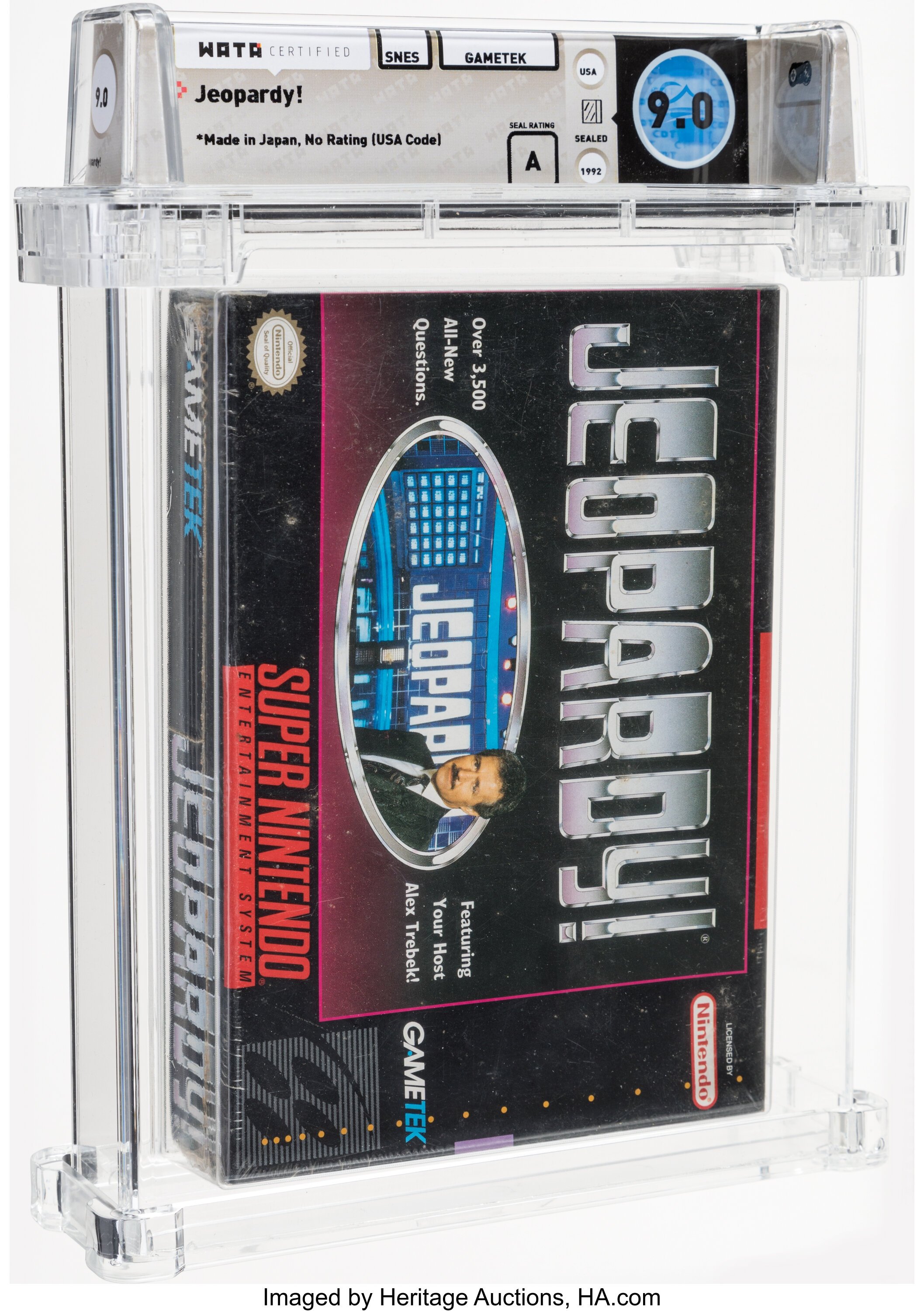 Jeopardy! Super Nintendo (SNES): PSA Pop Report + Loose / CIB / Sealed Prices 2026