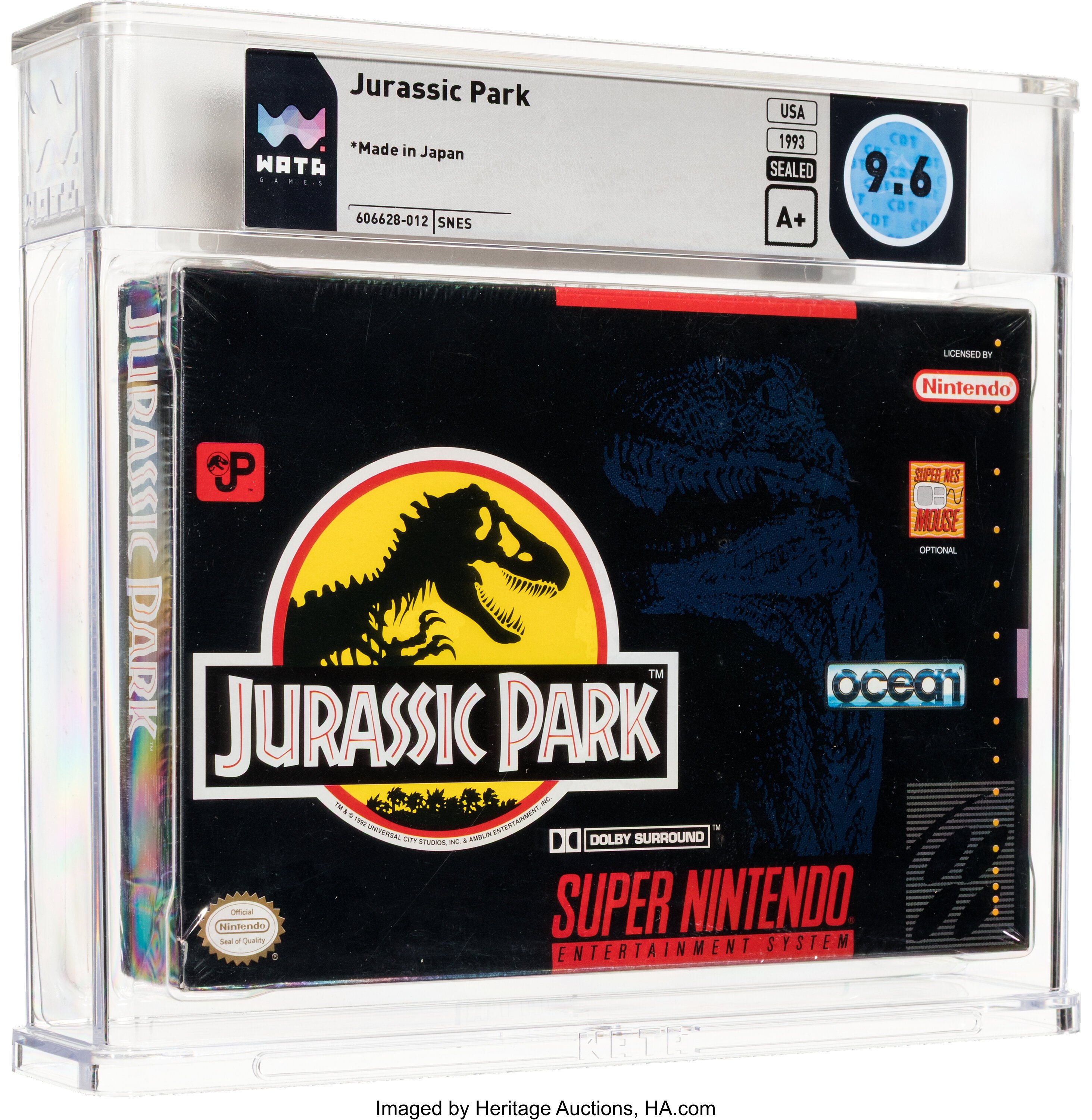 Jurassic Park Super Nintendo (SNES): PSA Pop Report + Loose / CIB / Sealed Prices 2026