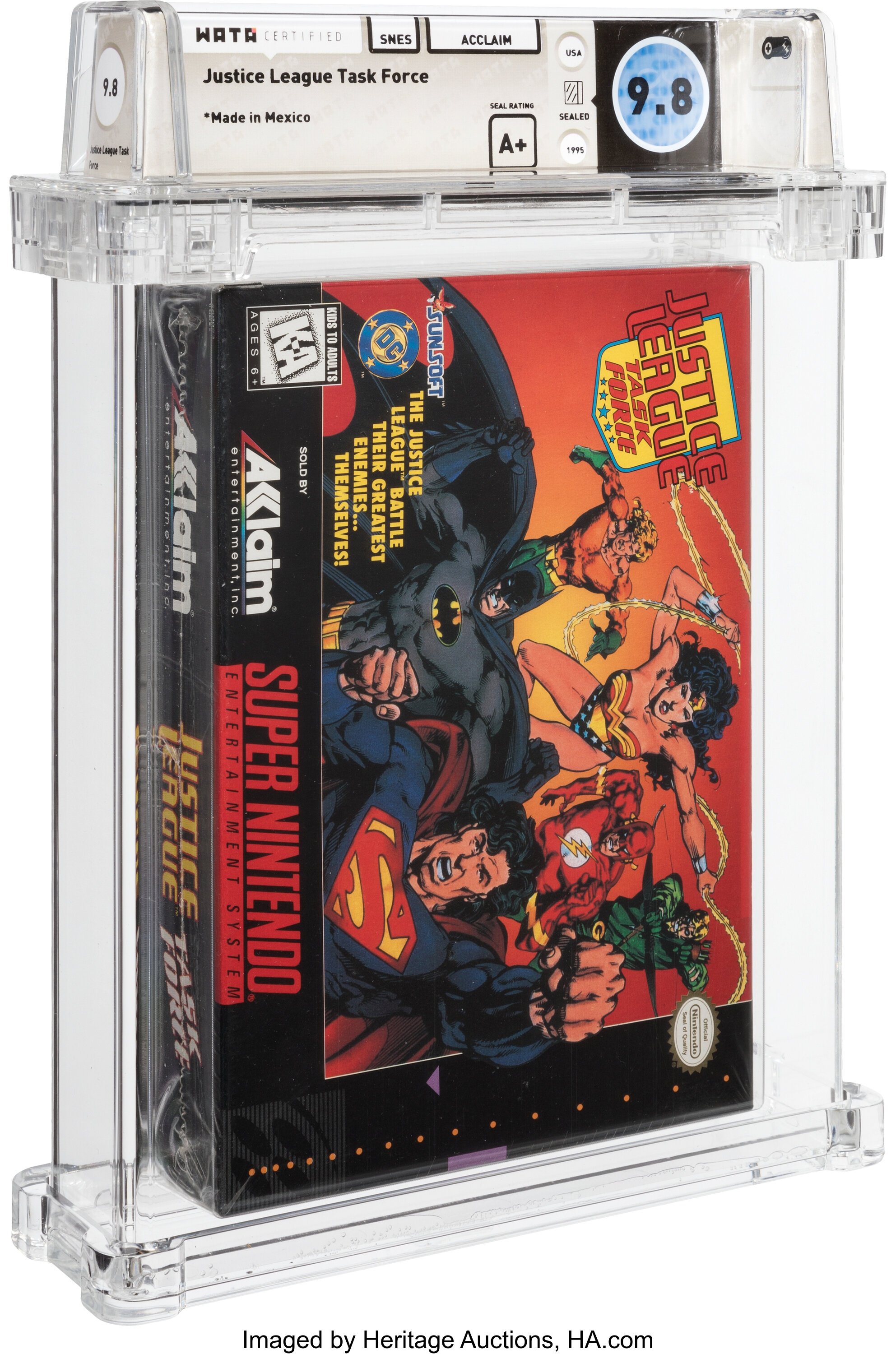 Justice League Task Force Super Nintendo (SNES): PSA Pop Report + Loose / CIB / Sealed Prices 2026