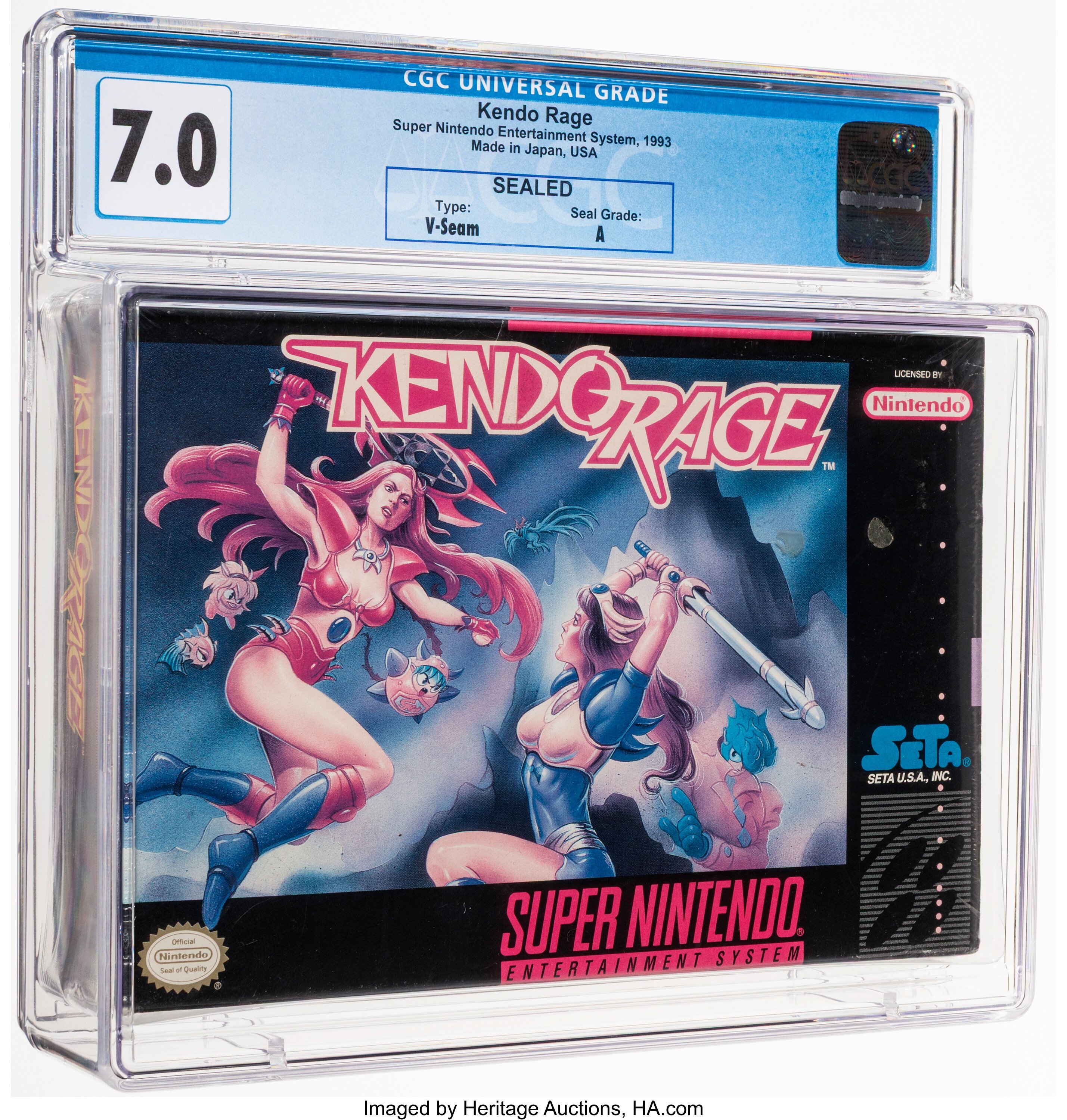 Kendo Rage Super Nintendo (SNES): PSA Pop Report + Loose / CIB / Sealed Prices 2026