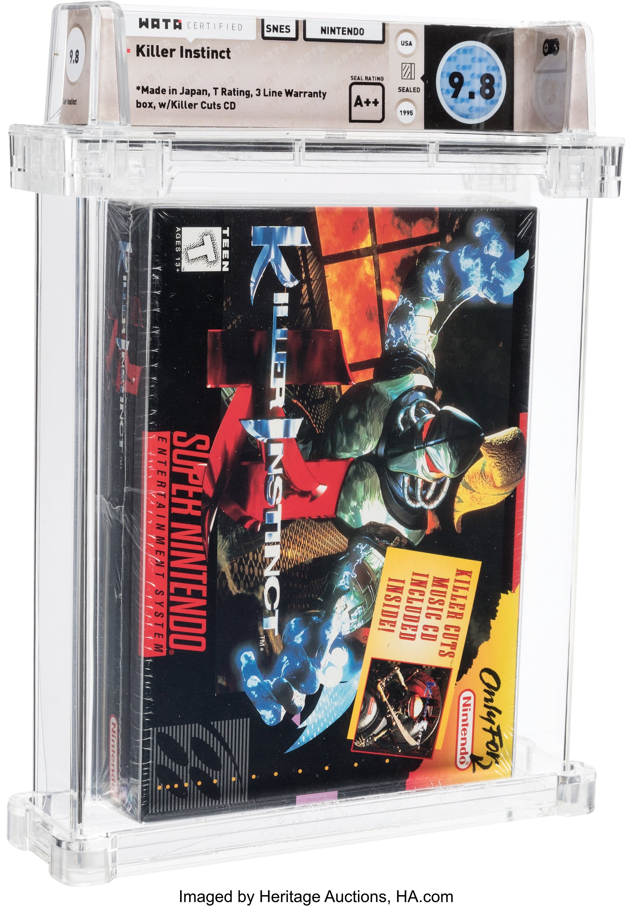Killer Instinct Super Nintendo (SNES): PSA Pop Report + Loose / CIB / Sealed Prices 2026