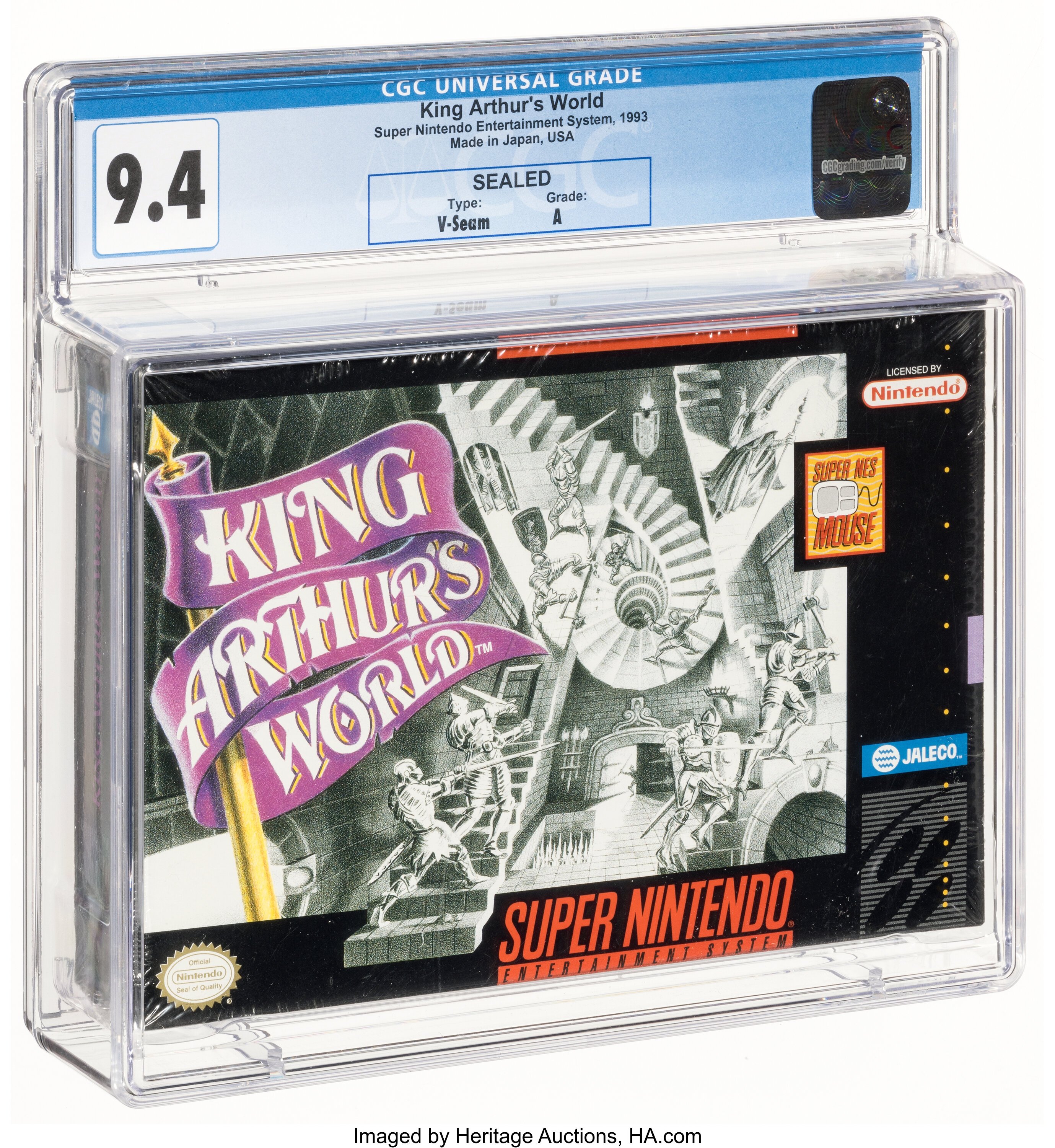 King Arthur's World Super Nintendo (SNES): PSA Pop Report + Loose / CIB / Sealed Prices 2026