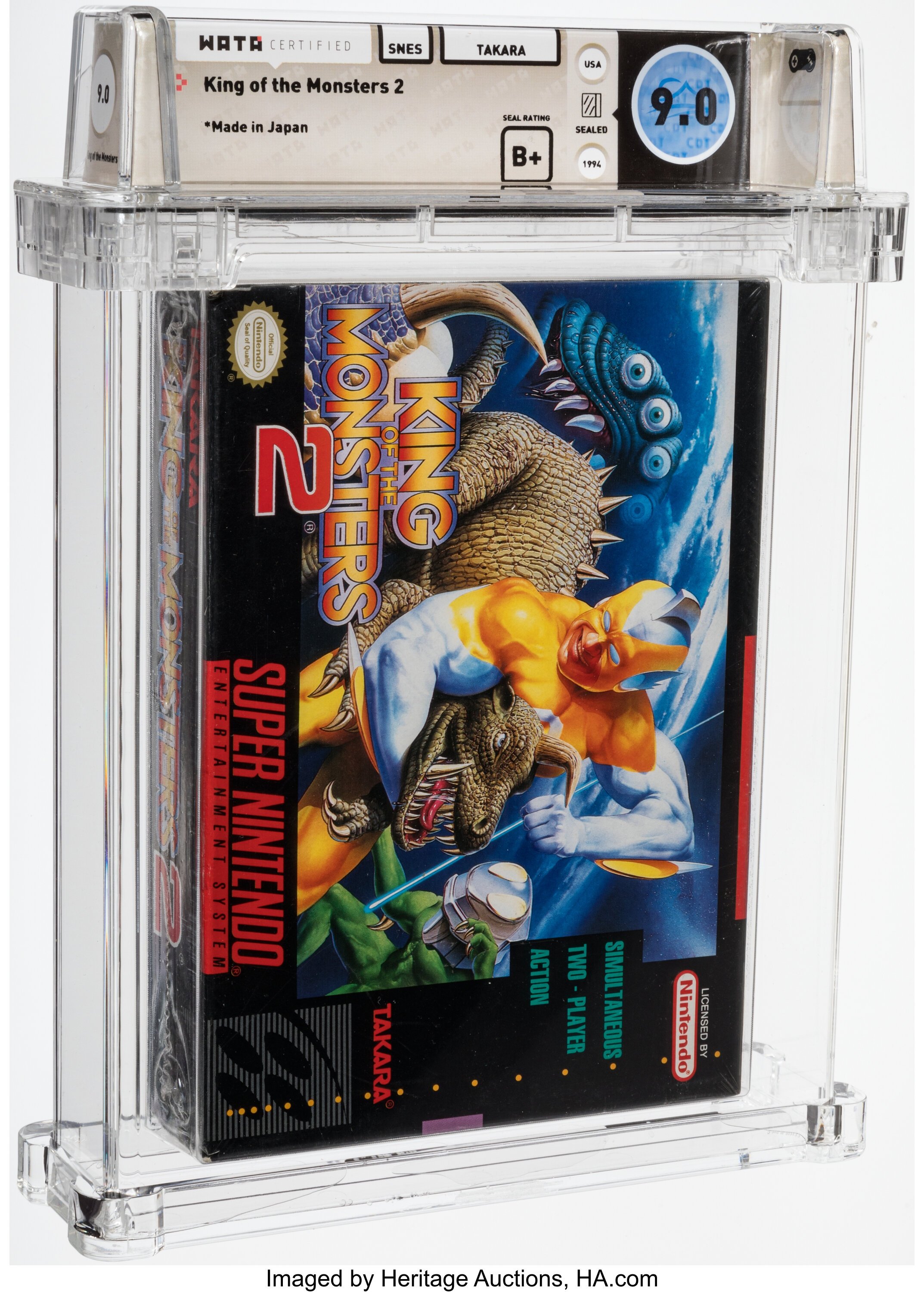 King of the Monsters 2 Super Nintendo (SNES): PSA Pop Report + Loose / CIB / Sealed Prices 2026