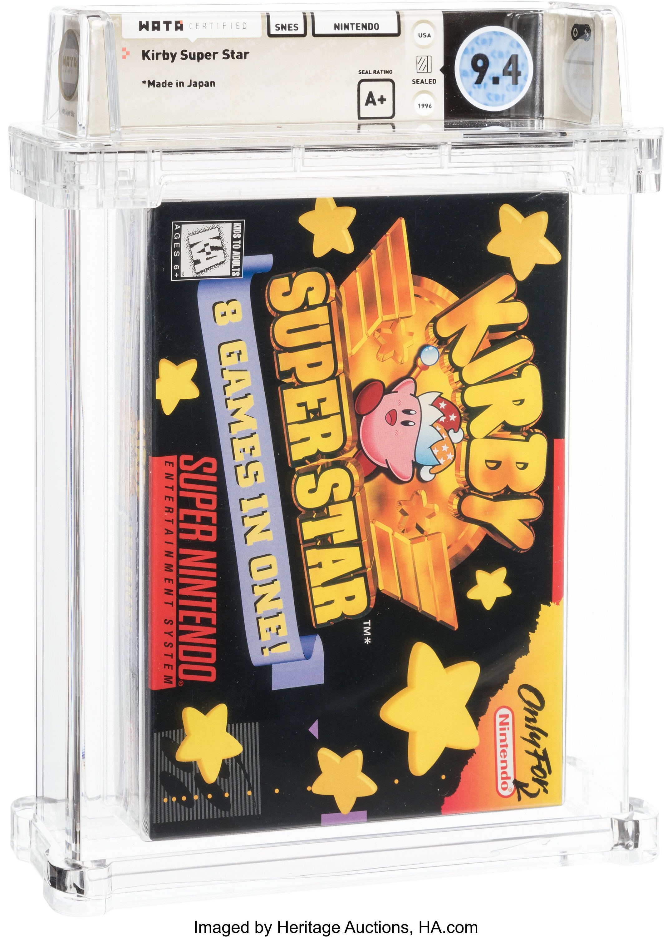 Kirby Super Star Super Nintendo (SNES): PSA Pop Report + Loose / CIB / Sealed Prices 2026
