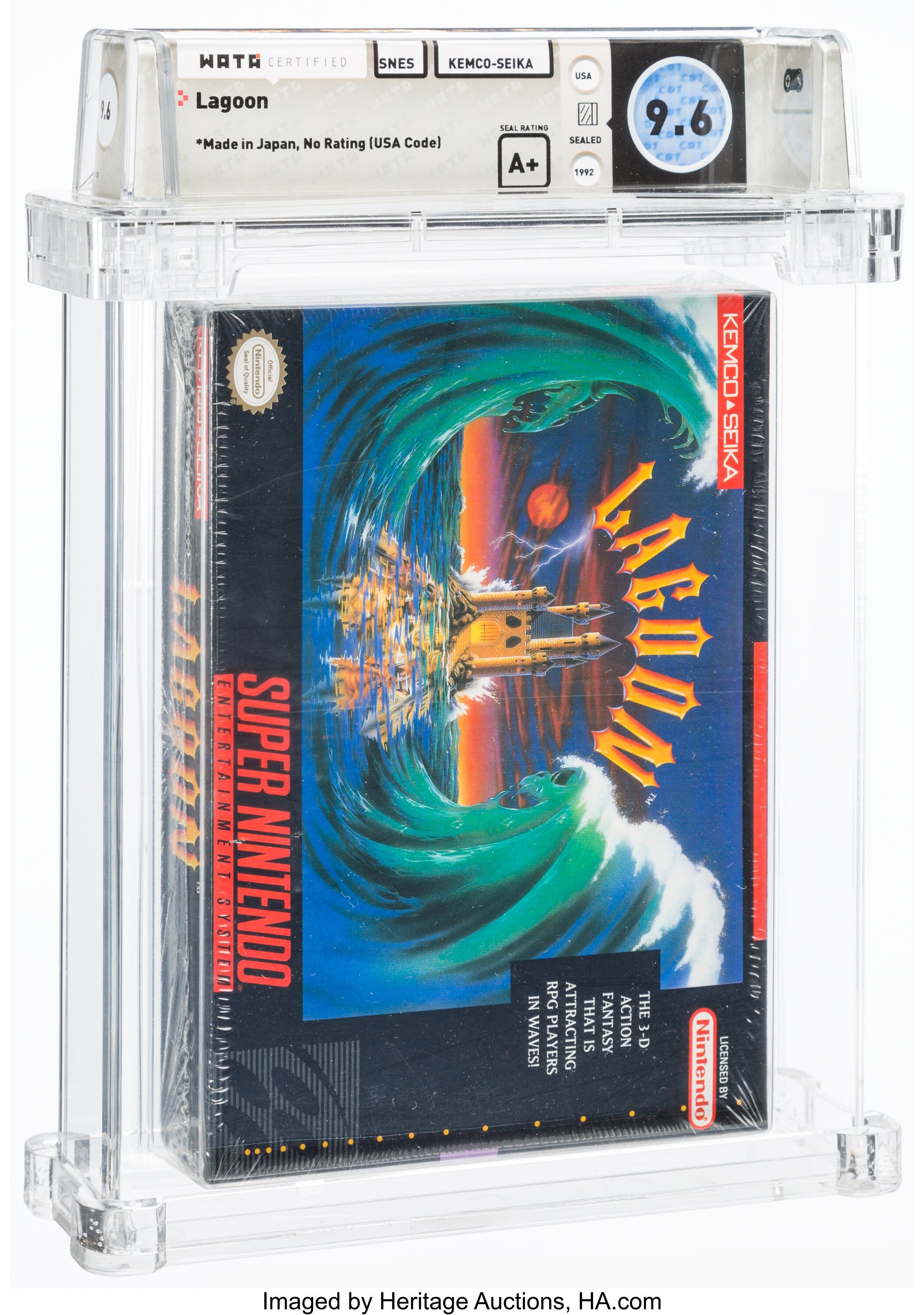 Lagoon Super Nintendo (SNES): PSA Pop Report + Loose / CIB / Sealed Prices 2026