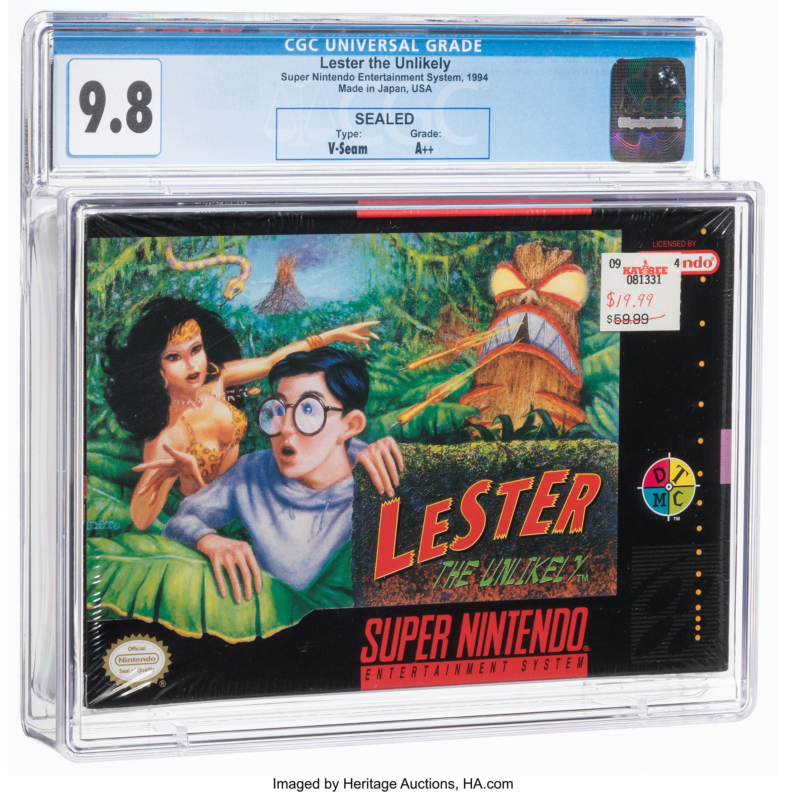 Lester the Unlikely Super Nintendo (SNES): PSA Pop Report + Loose / CIB / Sealed Prices 2026