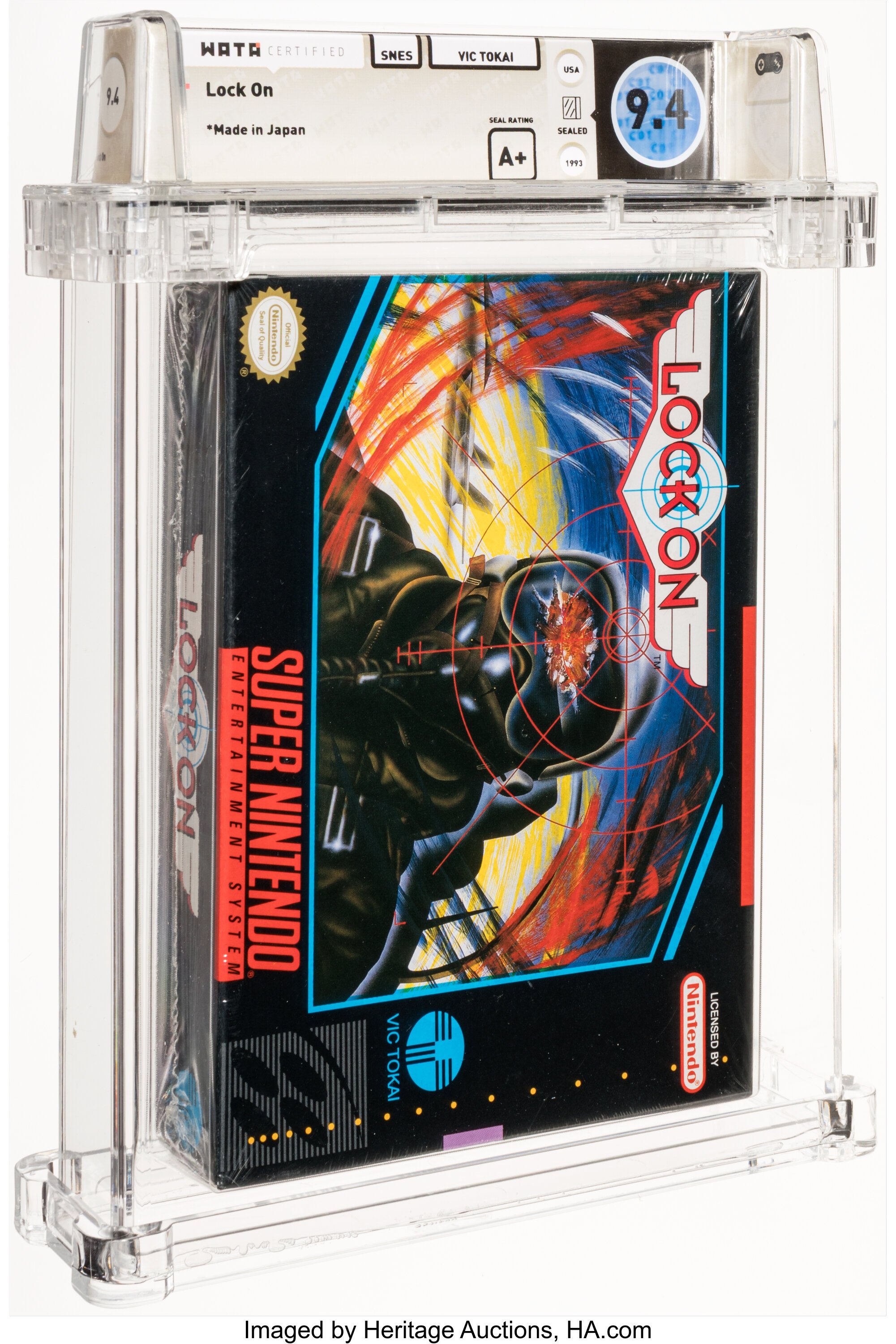 Lock On Super Nintendo (SNES): PSA Pop Report + Loose / CIB / Sealed Prices 2026