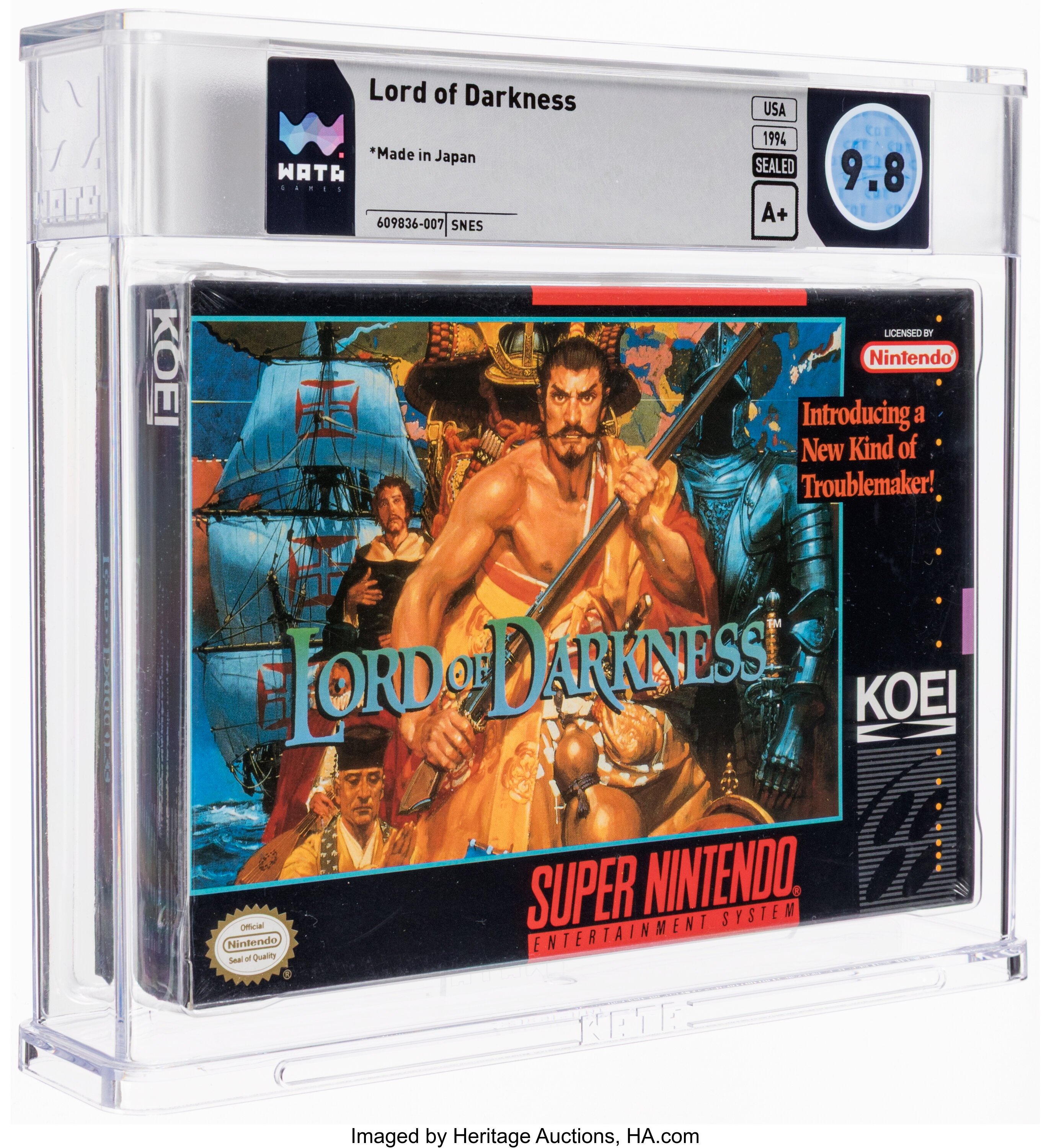 Lord of Darkness Super Nintendo (SNES): PSA Pop Report + Loose / CIB / Sealed Prices 2026
