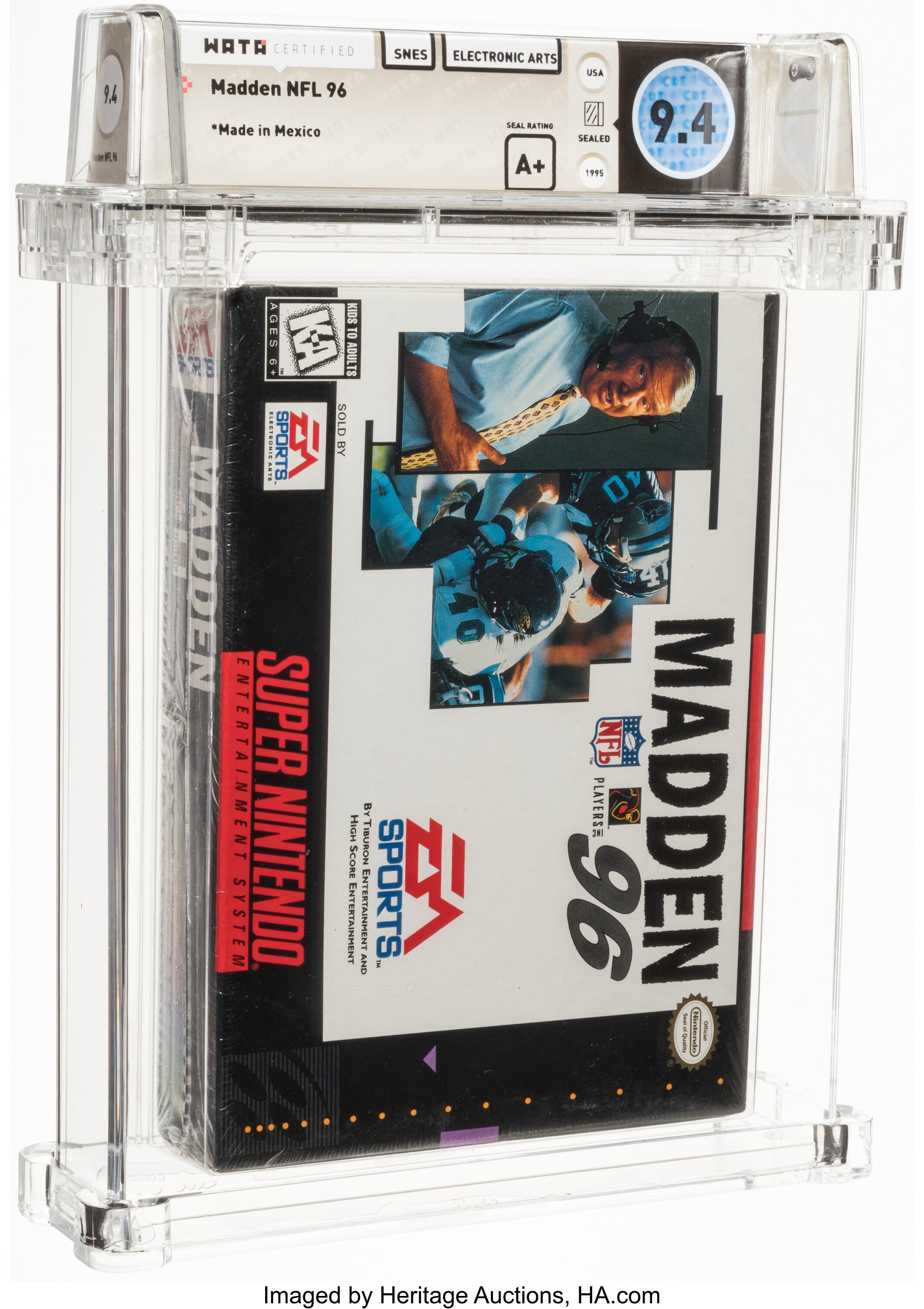 Madden NFL 96 Super Nintendo (SNES): PSA Pop Report + Loose / CIB / Sealed Prices 2026