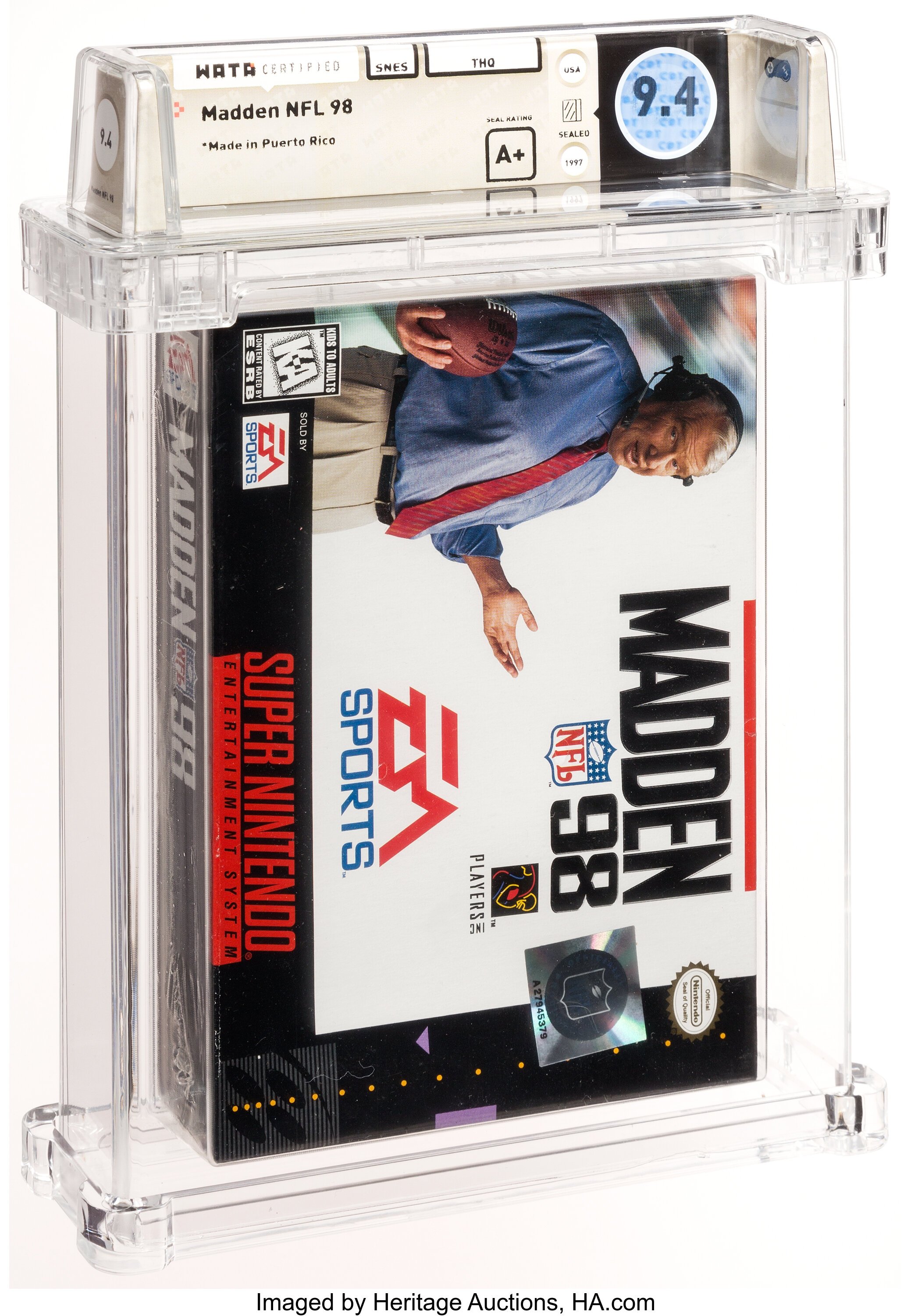 Madden NFL 98 Super Nintendo (SNES): PSA Pop Report + Loose / CIB / Sealed Prices 2026