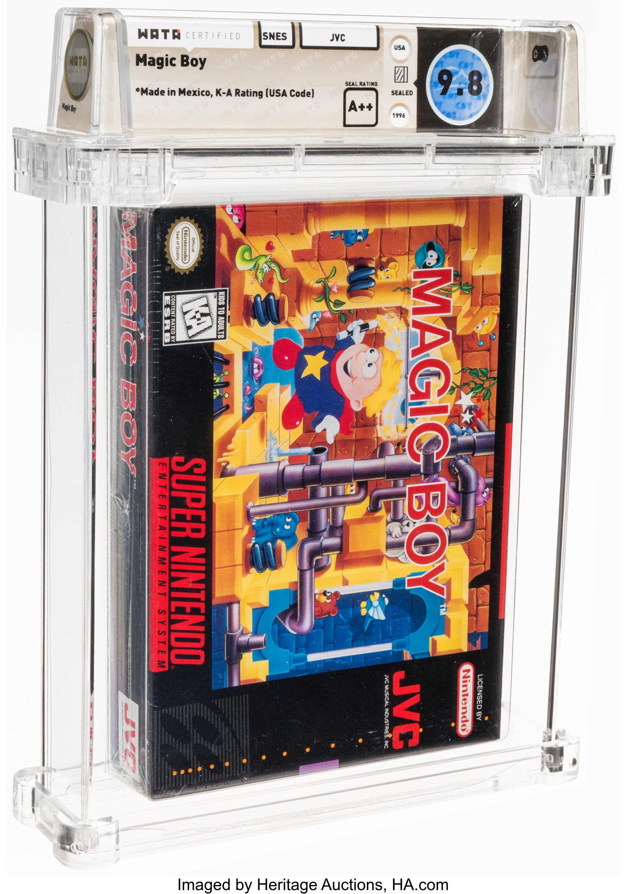 Magic Boy Super Nintendo (SNES): PSA Pop Report + Loose / CIB / Sealed Prices 2026