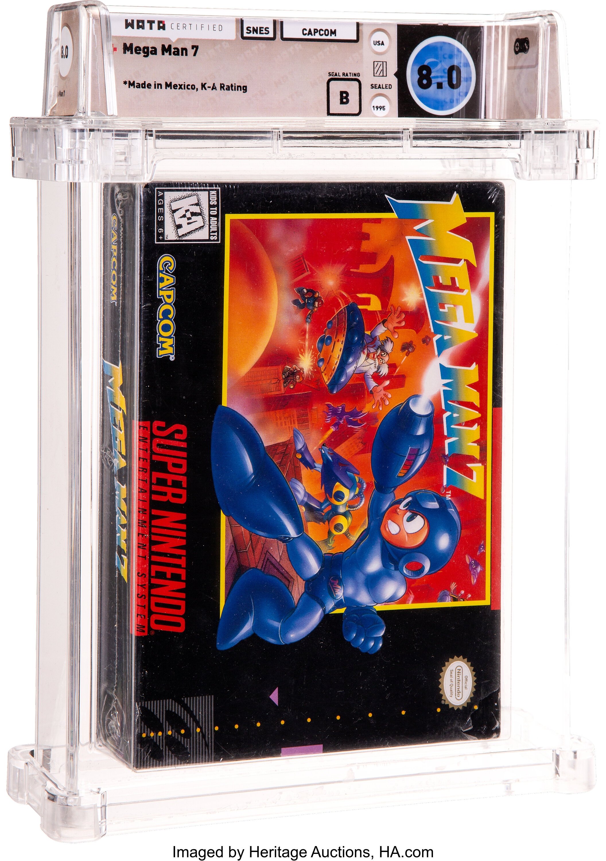Mega Man 7 Super Nintendo (SNES): PSA Pop Report + Loose / CIB / Sealed Prices 2026