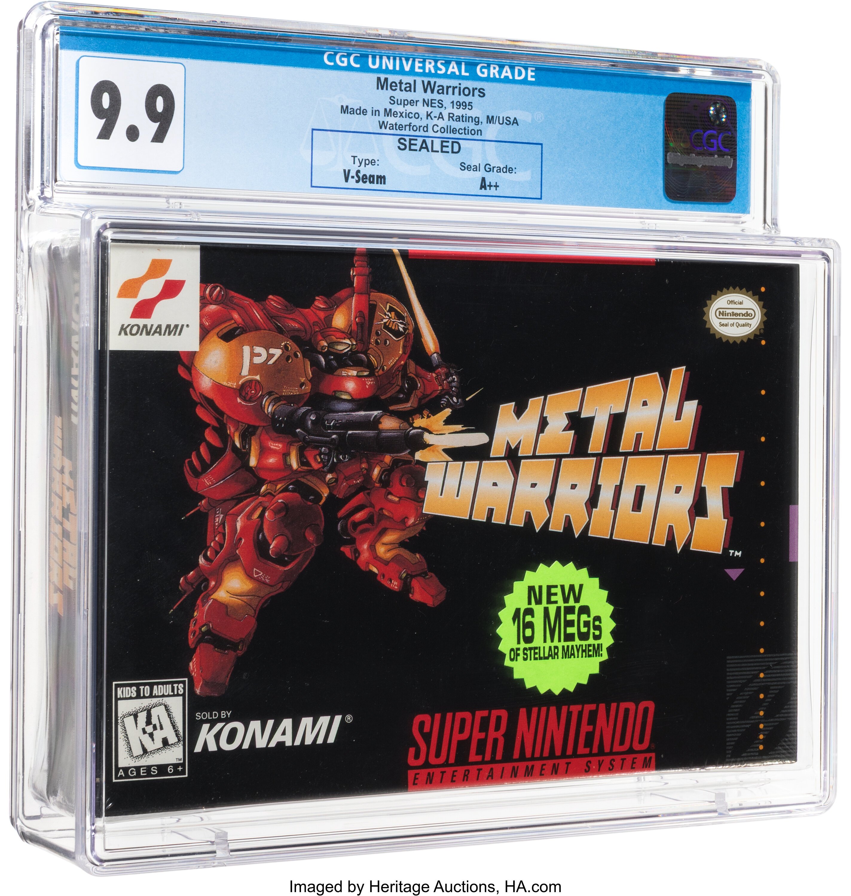 Metal Warriors Super Nintendo (SNES): PSA Pop Report + Loose / CIB / Sealed Prices 2026