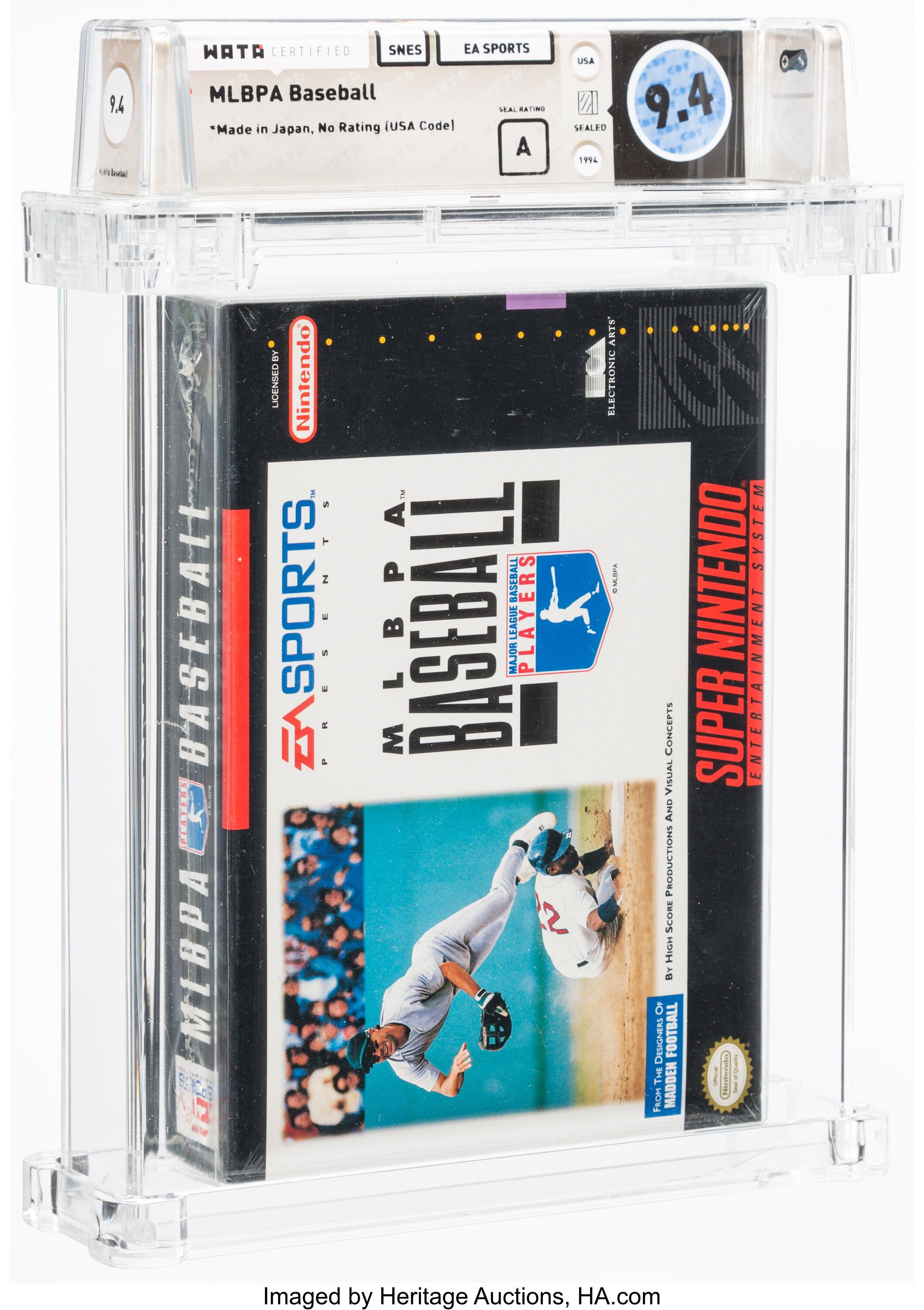 MLBPA Baseball Super Nintendo (SNES): PSA Pop Report + Loose / CIB / Sealed Prices 2026