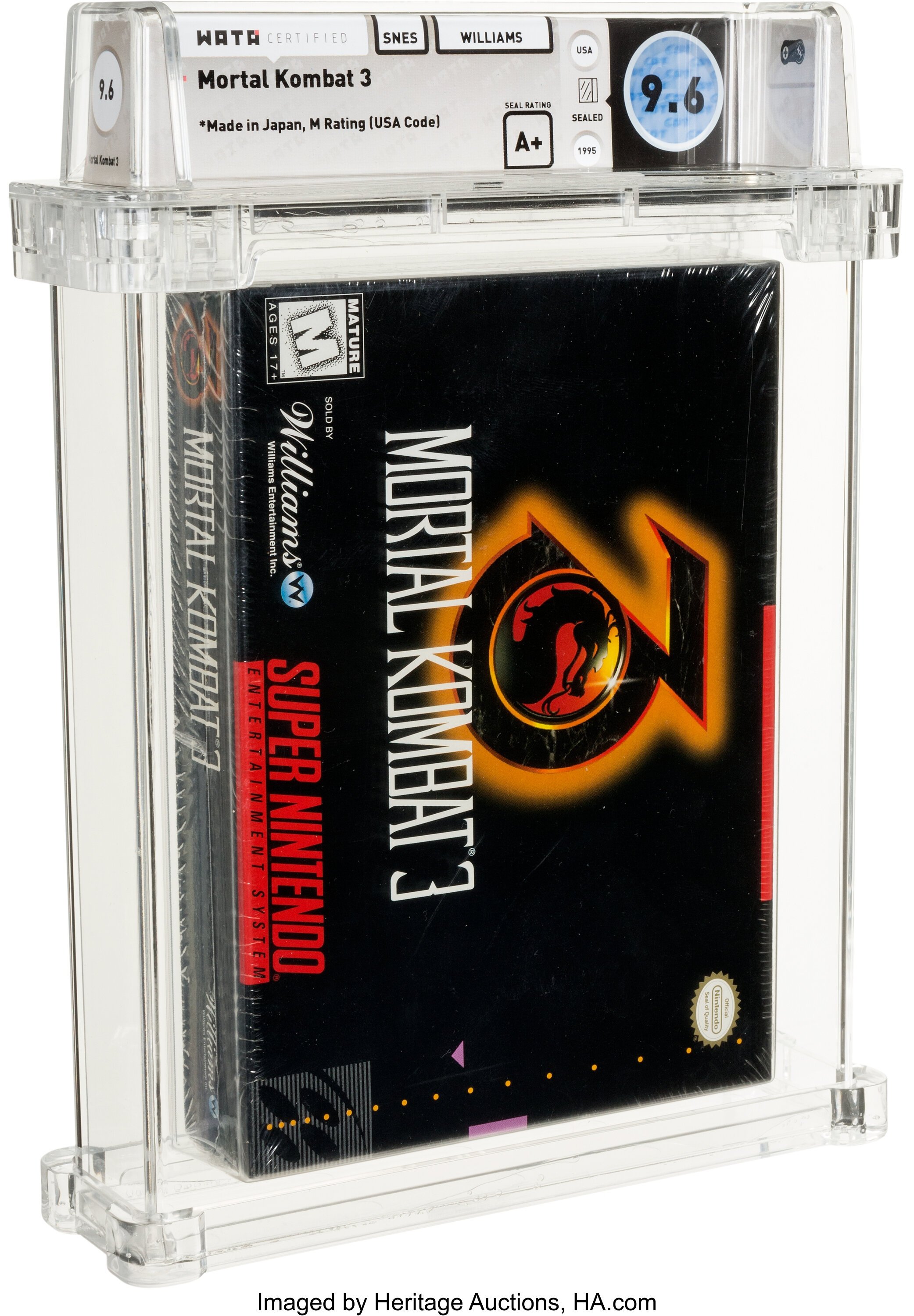 Mortal Kombat 3 Super Nintendo (SNES): PSA Pop Report + Loose / CIB / Sealed Prices 2026